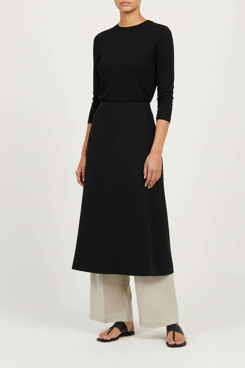 Long skirt MAX MARA - Seconde Main Black