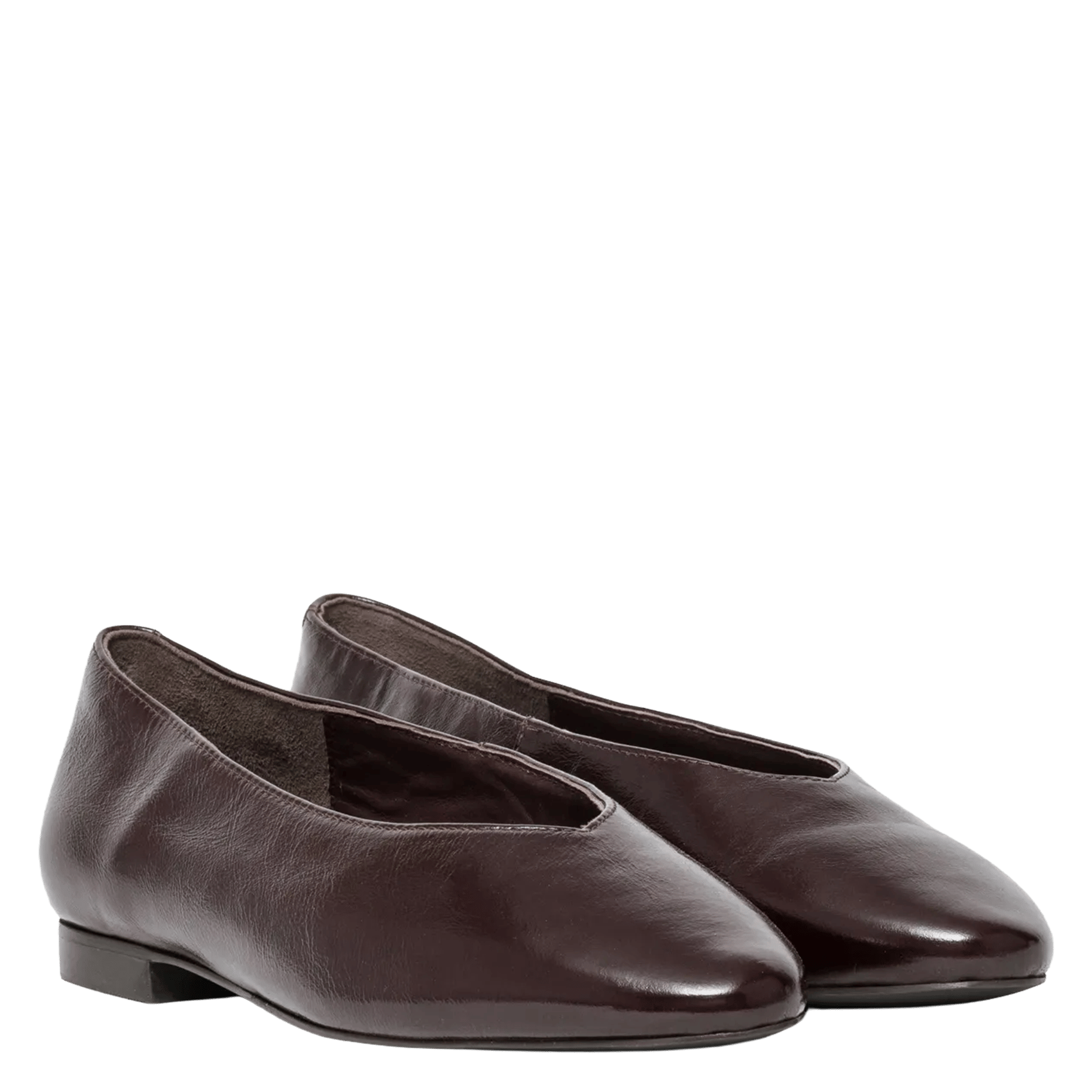 Ballerinas - Leder BOCAGE Braun