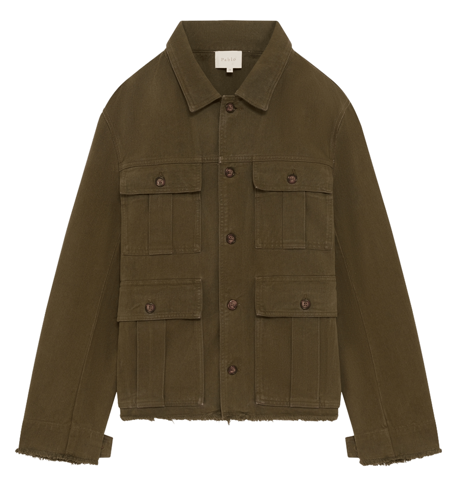Blouson mit klassischem Kragen PABLO Khaki