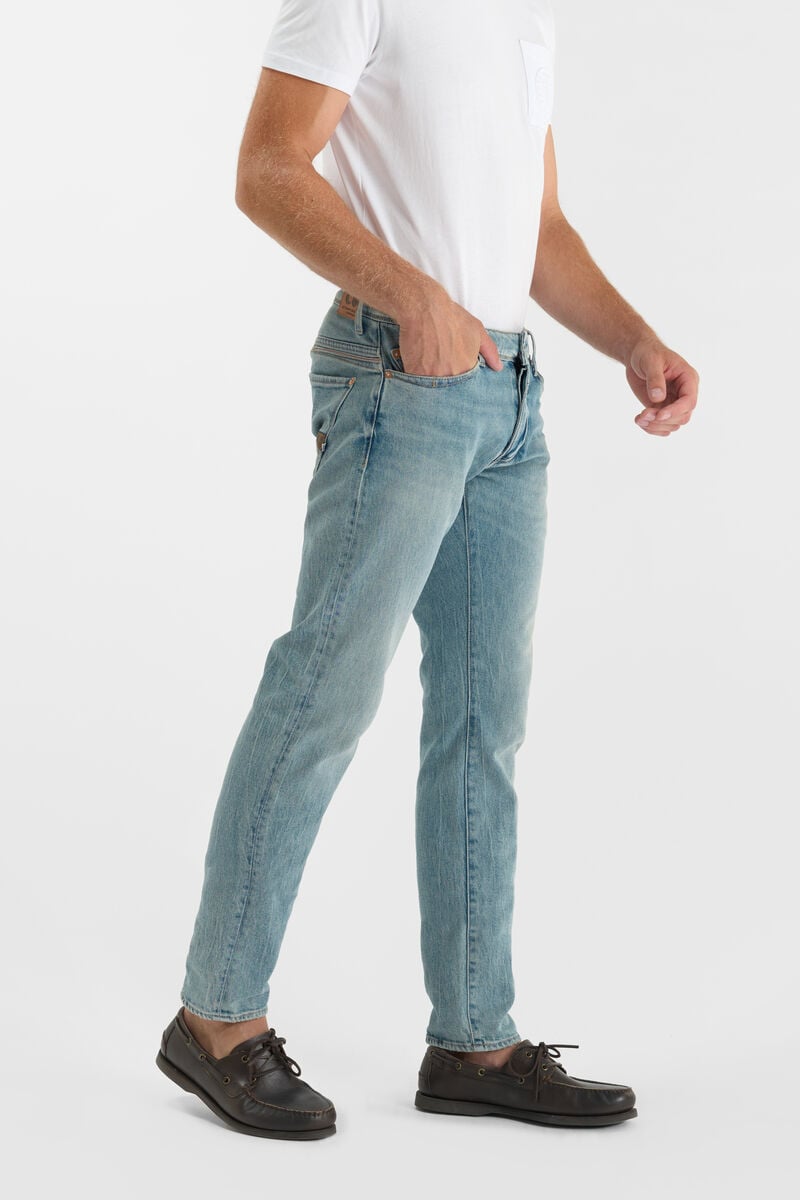 Slim stretch jeans, length 34 LE TEMPS DES CERISES Blue