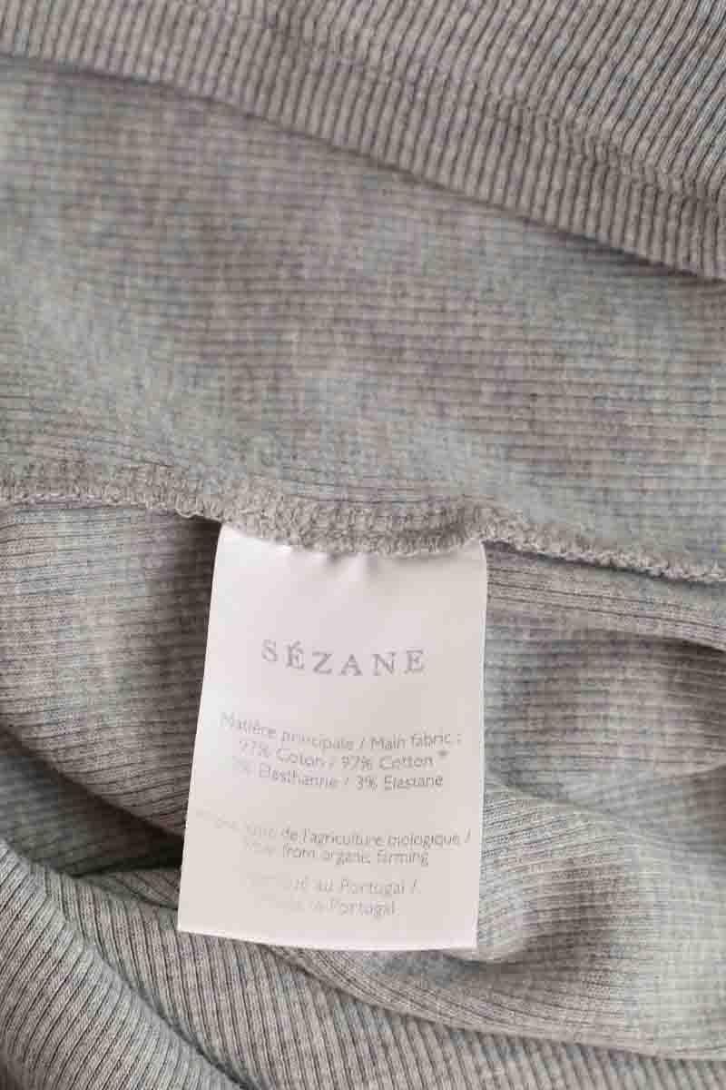 Top sans manche SEZANE - Seconde main Gris