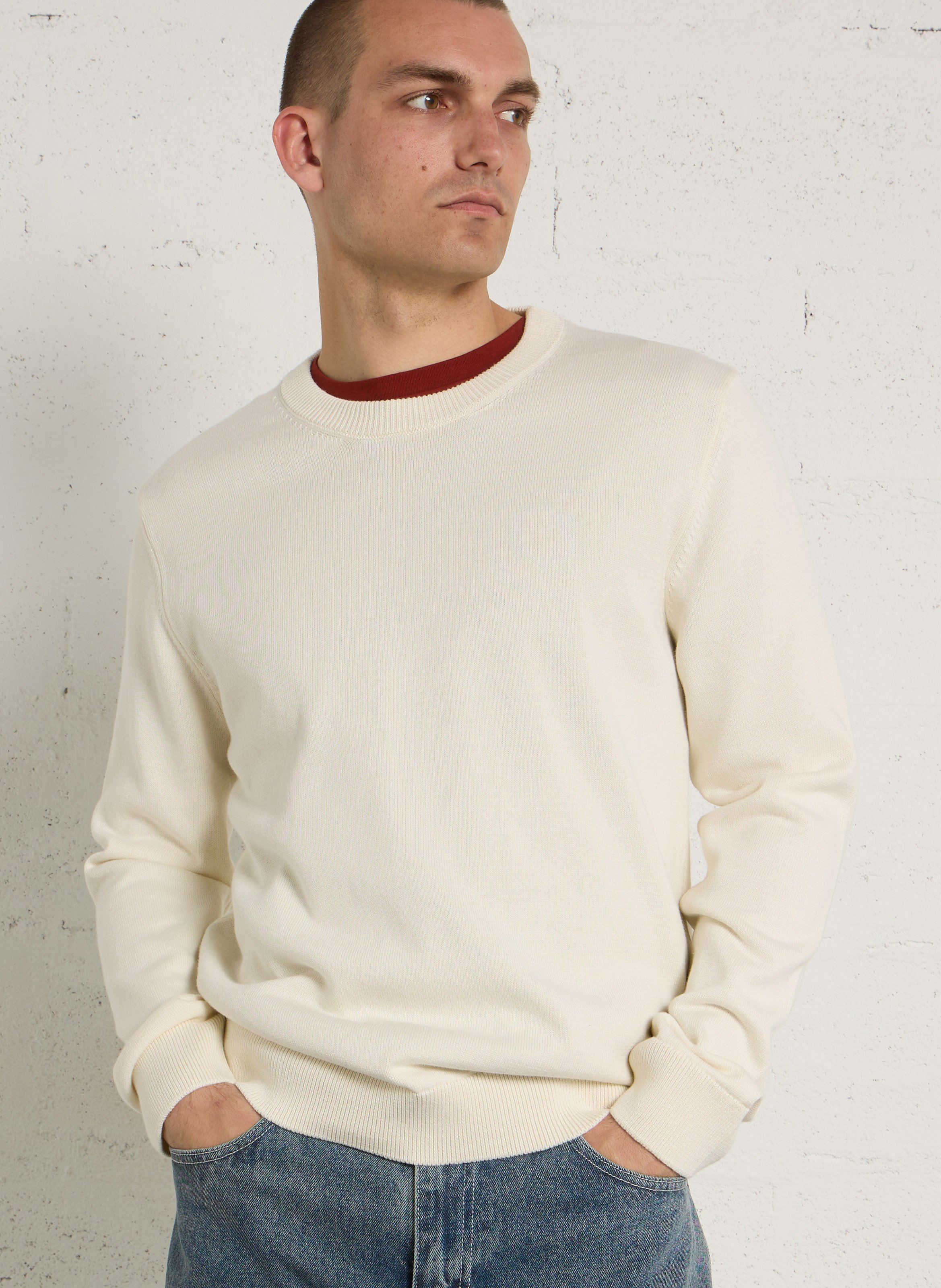 Pull oversize en coton AU PRINTEMPS PARIS