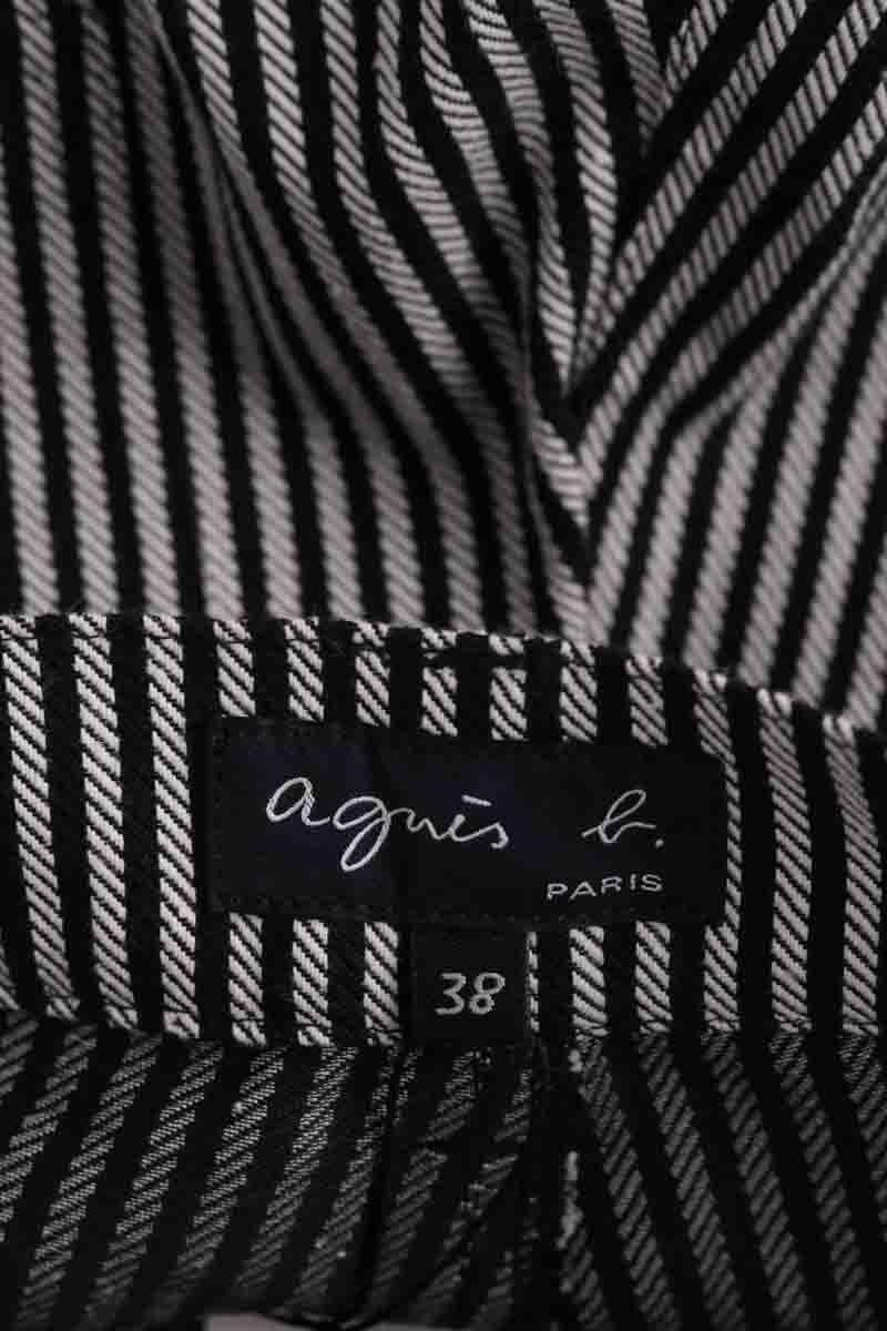 Pantalon droit AGNES B. - Seconde Main Noir