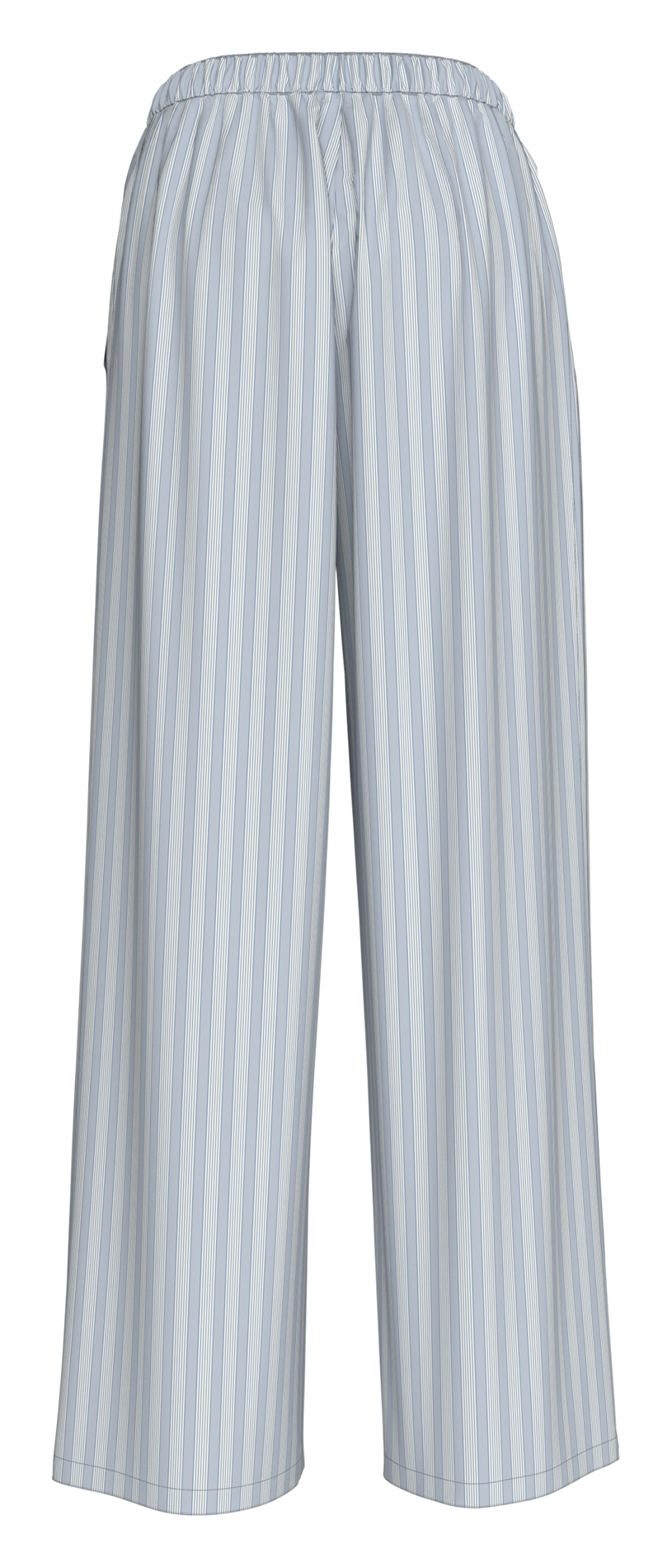 Gerade geschnittene Taillenhose mit Streifen CALVIN KLEIN UNDERWEAR Blau