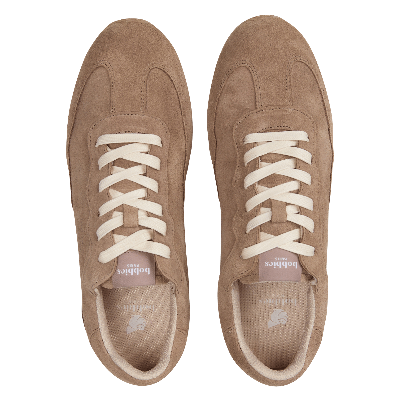 Low suede trainers  BOBBIES Brown