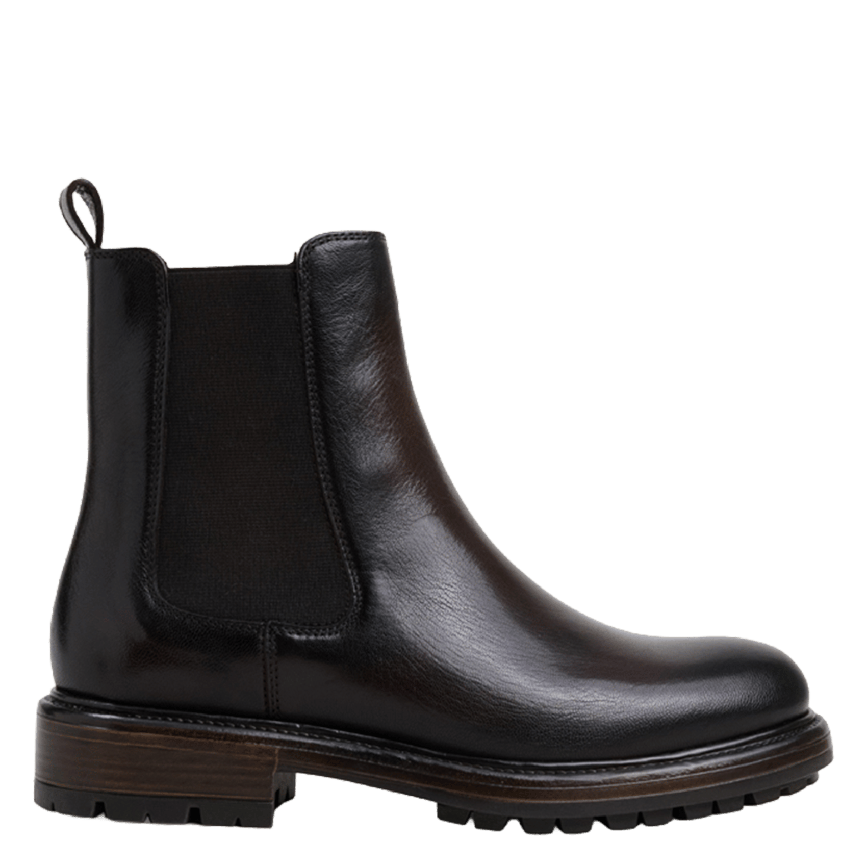 Leren boots JONAK Bruin