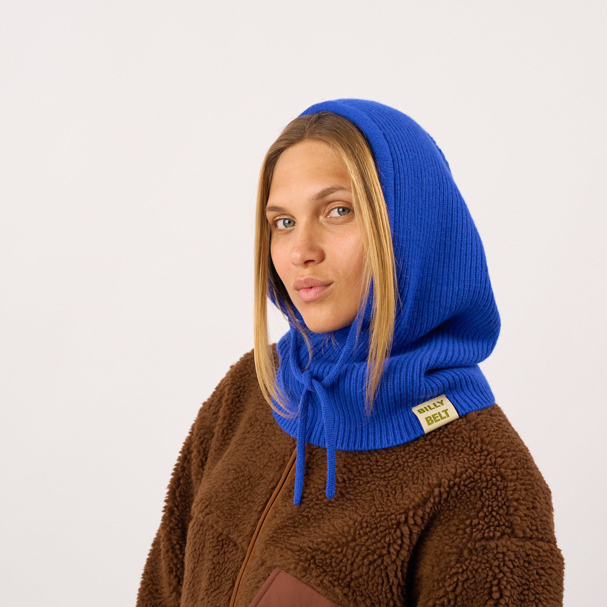 Wool balaclava BILLYBELT Blue