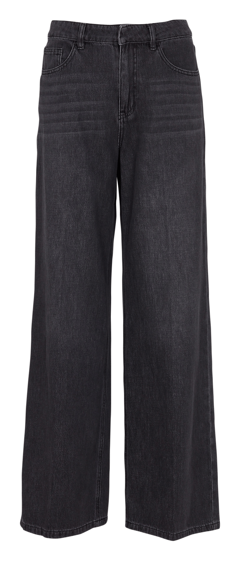 Straight Cut Jeans aus Baumwolle KOOKAI Schwarz