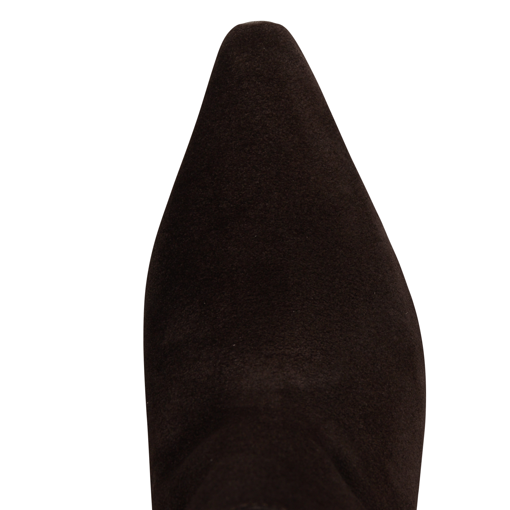 Bottes en cuir suédé MAISON 123 Marron