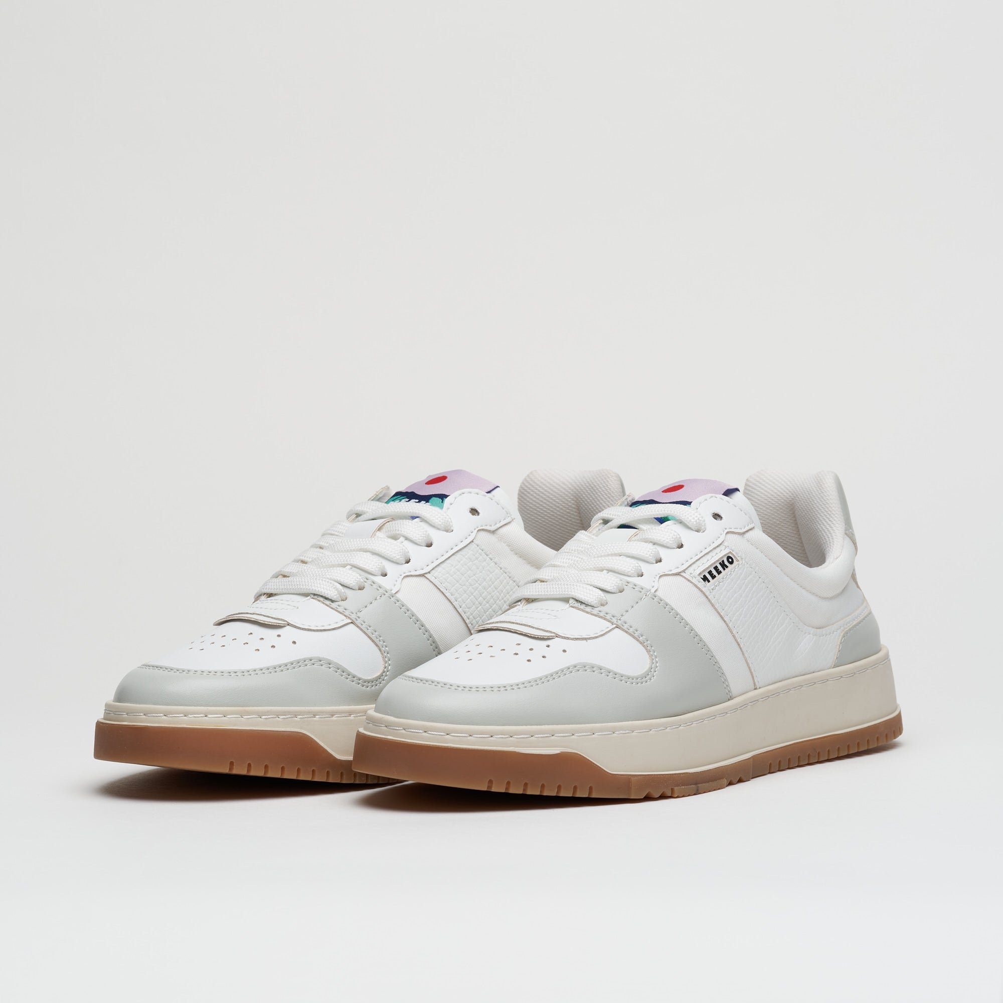 Eco-friendly low-top trainers MEEKO White