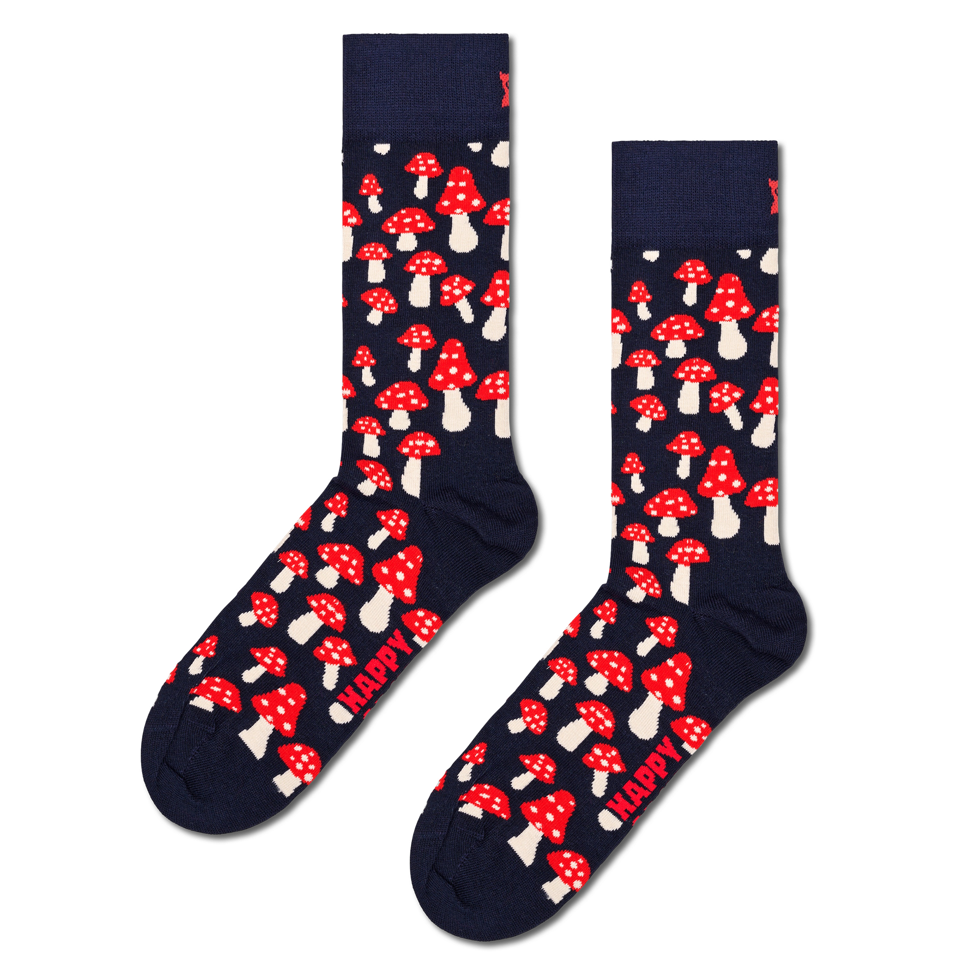 Baumwollsocken mit Logo HAPPY SOCKS Blau