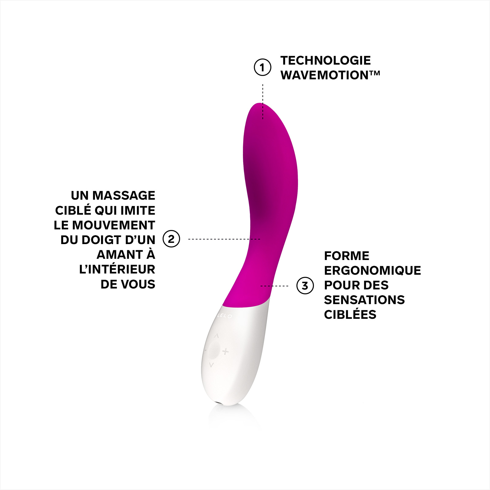 Vibromasseur femme point g LELO Violet