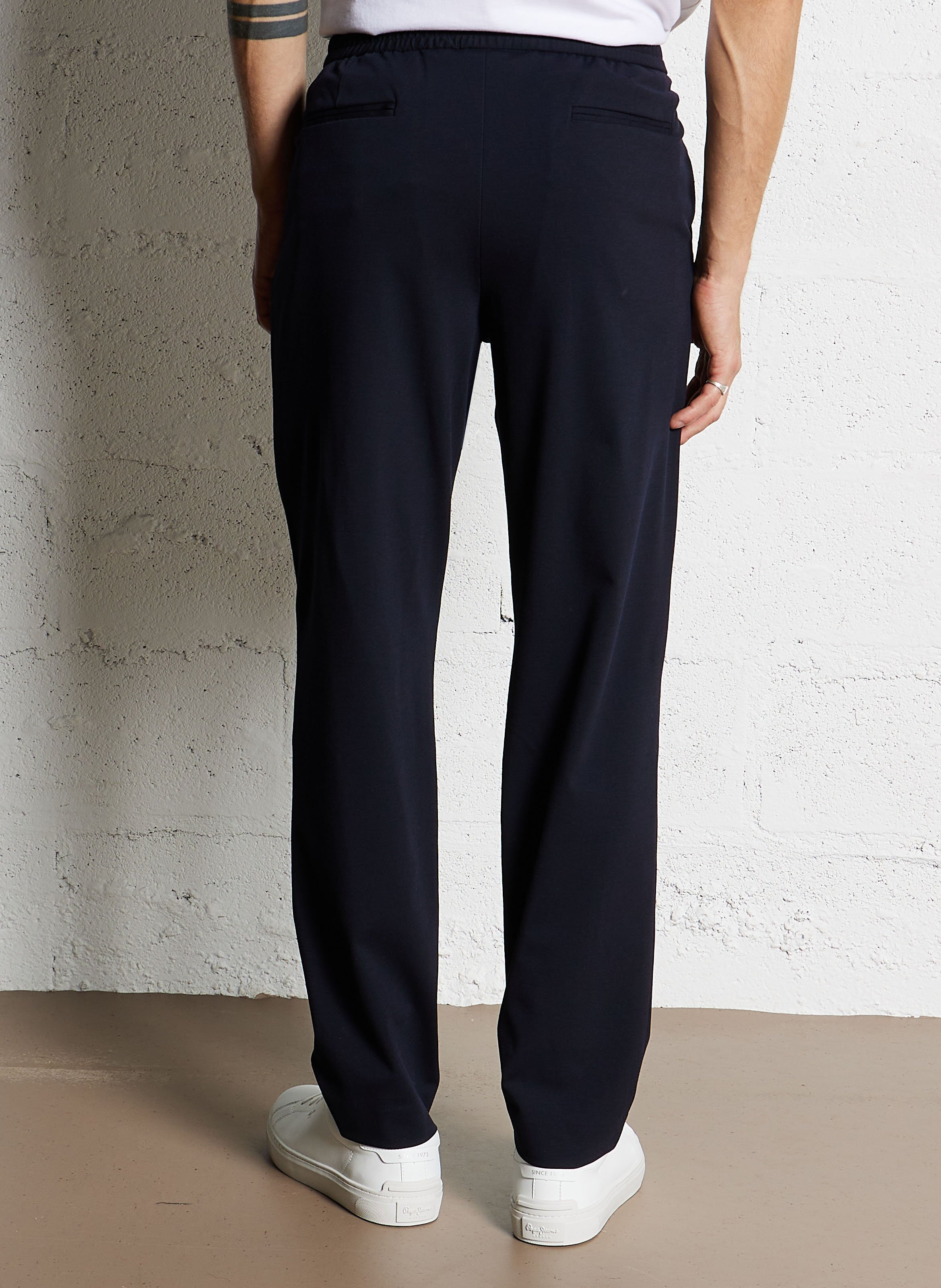 Bundfaltenhose SELECTED Blau