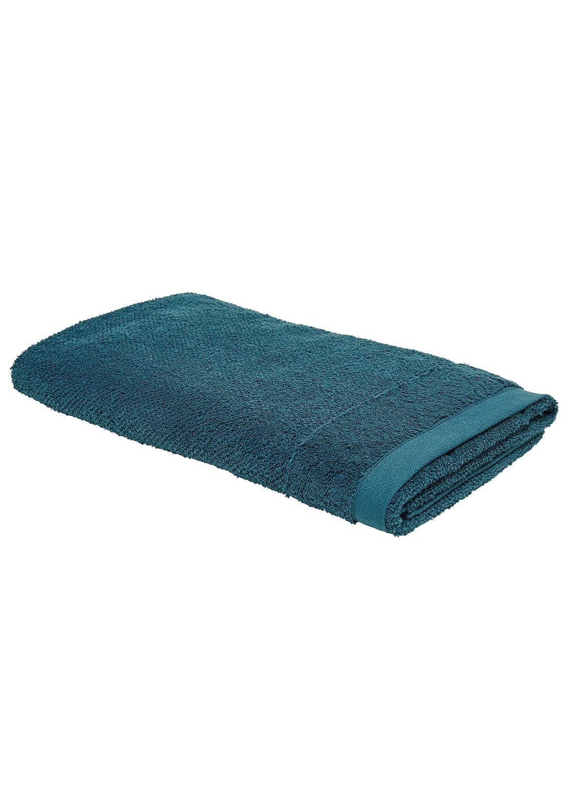 Solid color cotton beach towel TODAY LINGE DE MAISON Blue