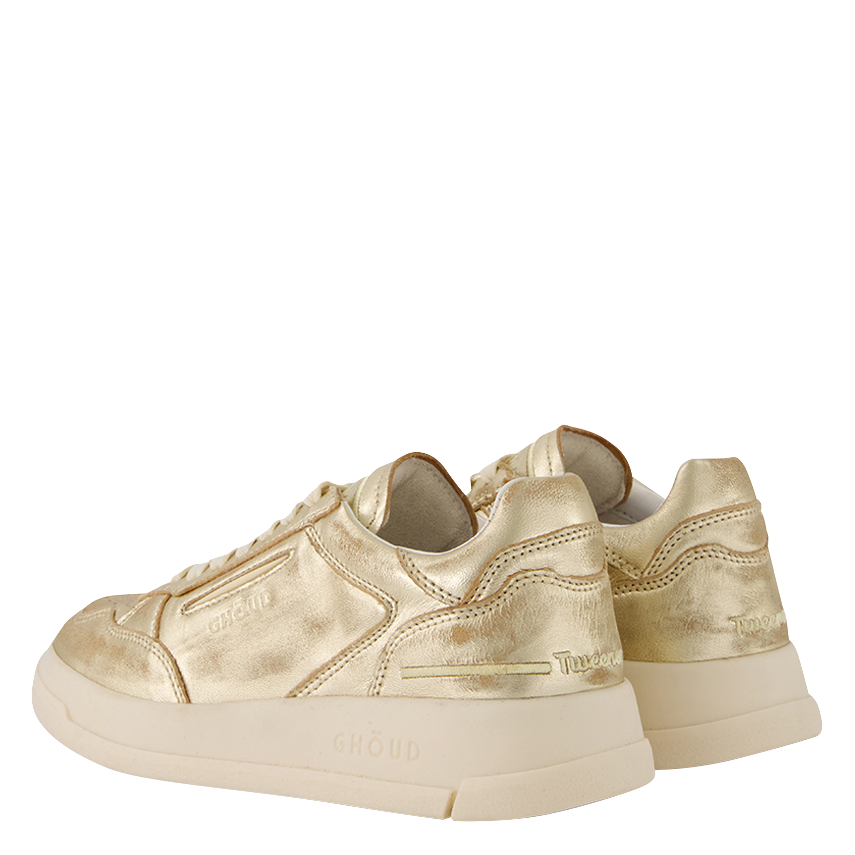 Low-top glitter sneakers GHOUD VENICE Golden