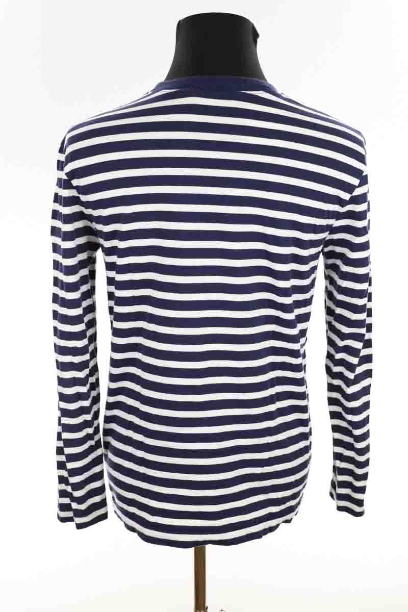 T-shirt en coton MAISON KITSUNÉ - Seconde main Bleu