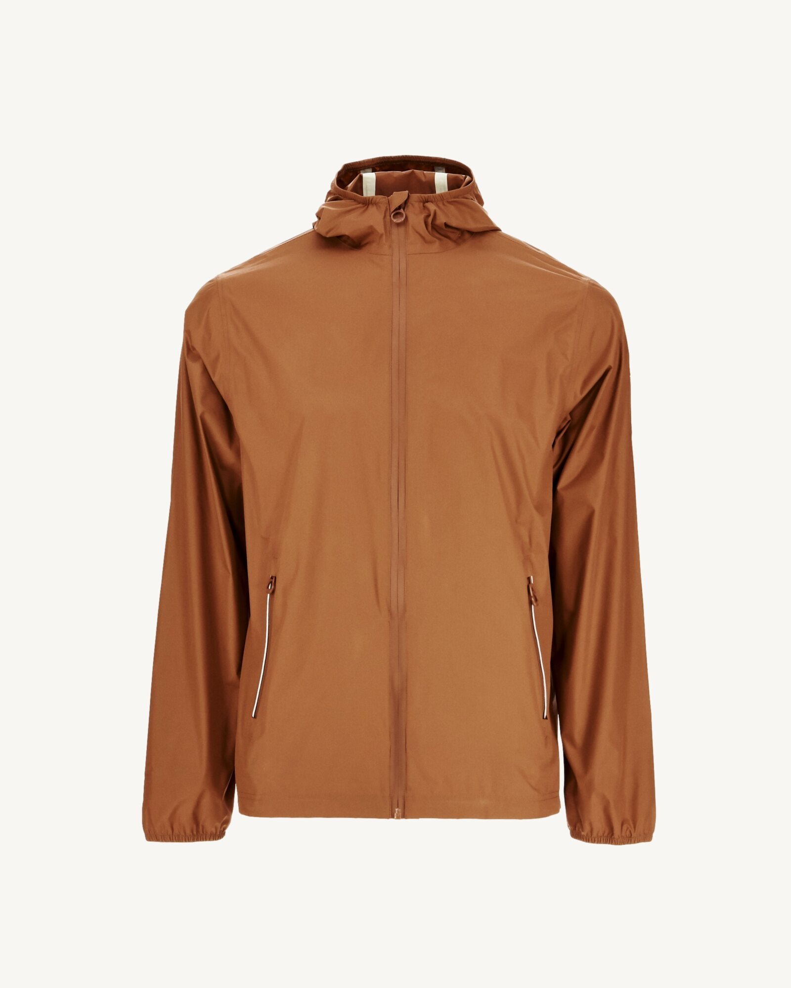Packable hooded jacket Manille JOTT Brown