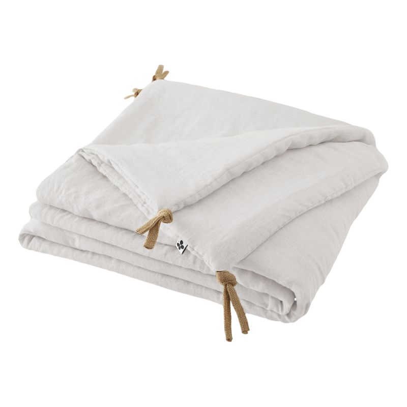 Cotton gauze bedspread or end-of-bed throw L'EFFET PAPILLON