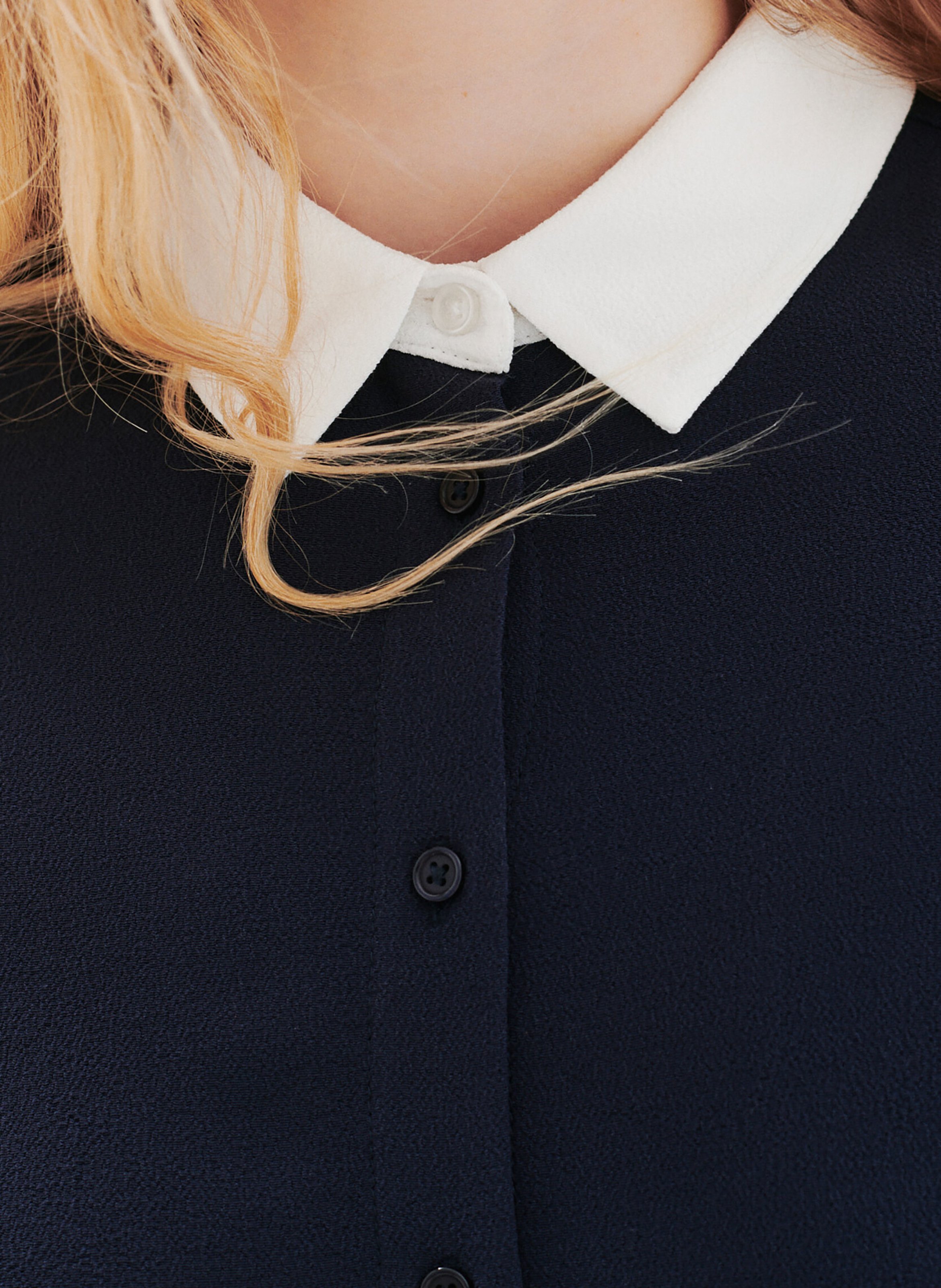 Chemise col classique CAROLL Blue