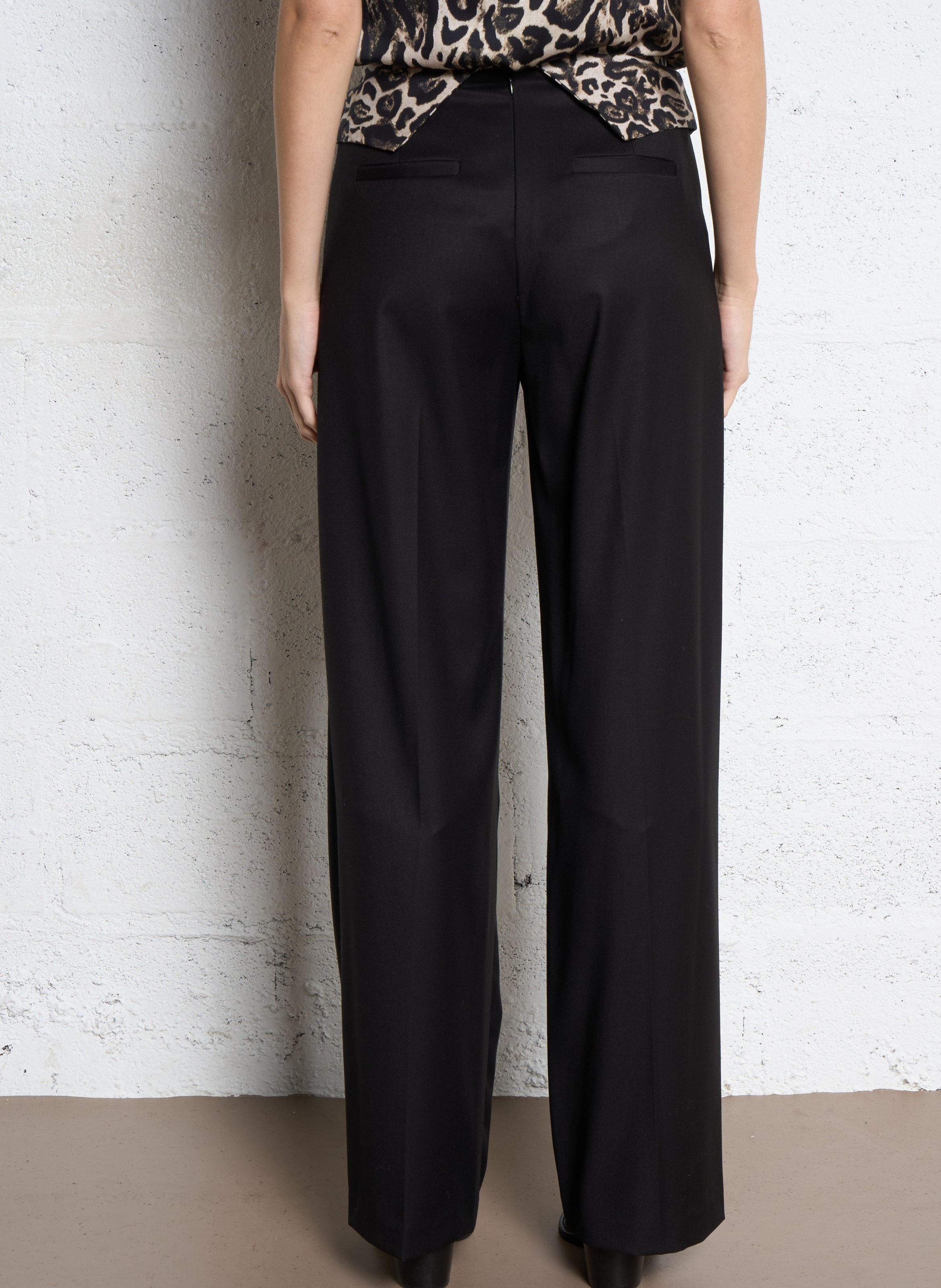 Pantalon droit  IMPERIAL Noir