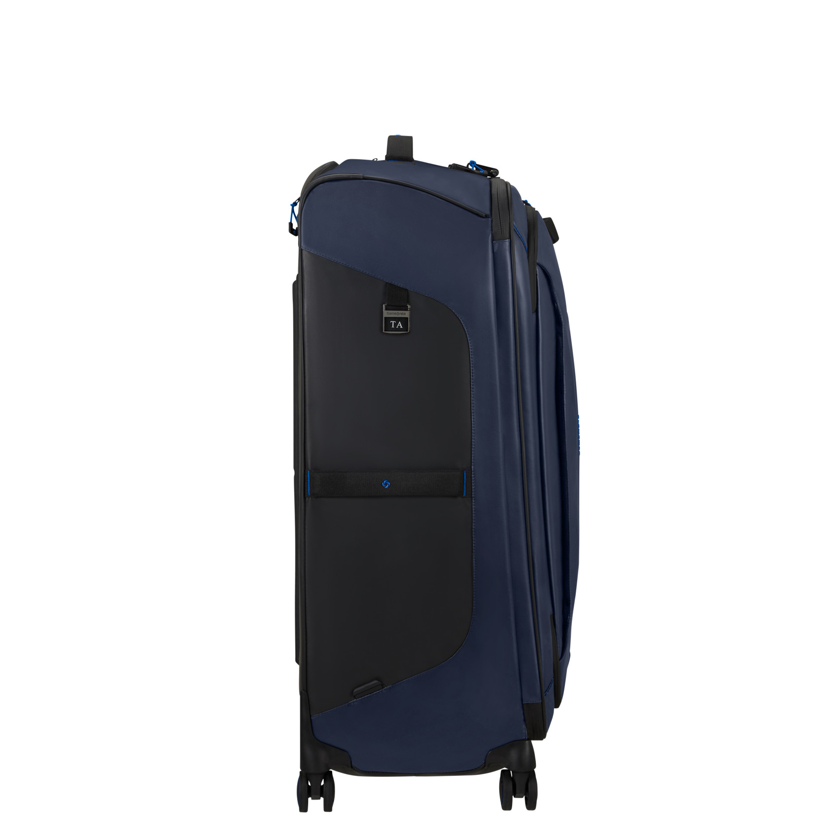 Ecodiver 4-wheel suitcase size L Blue