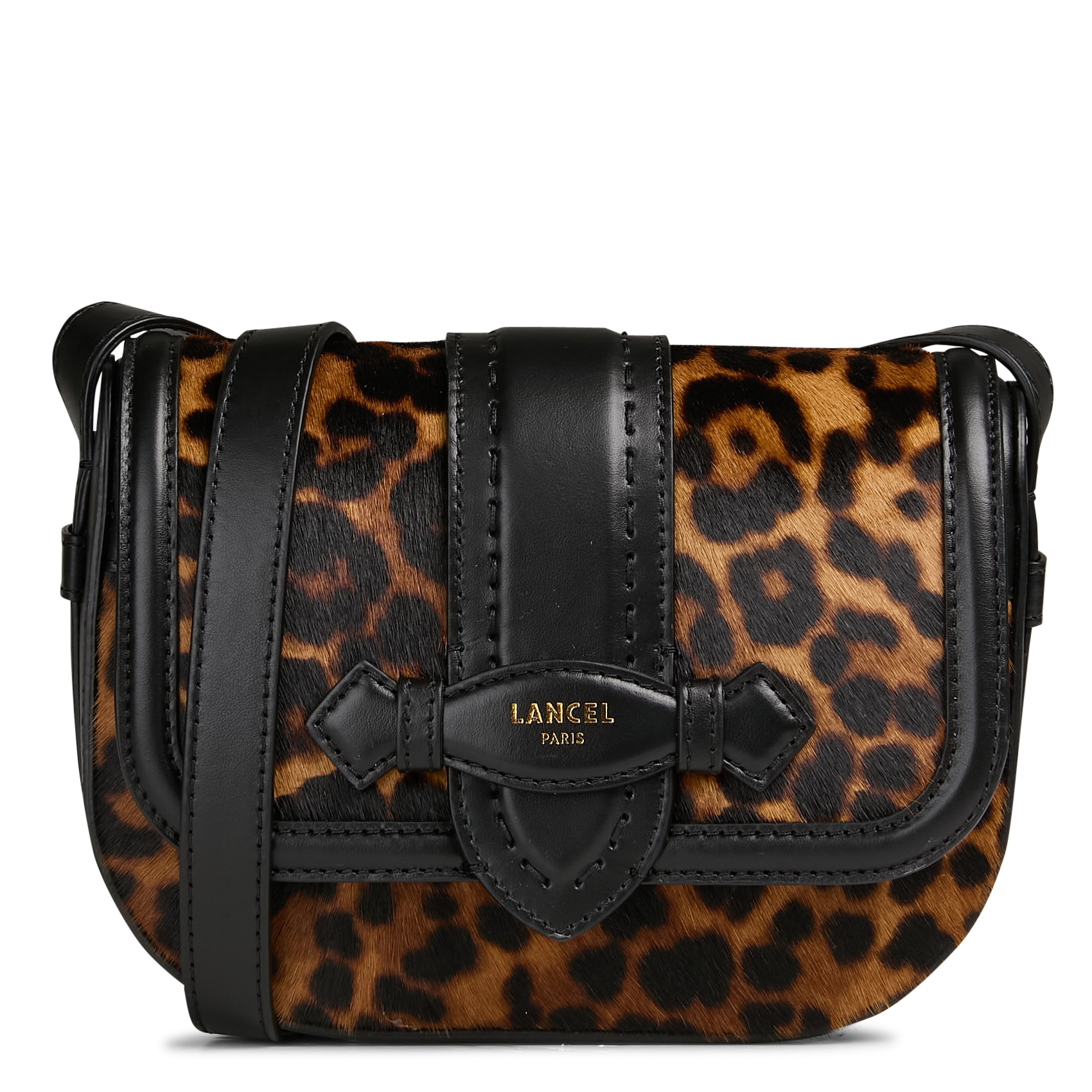 Sac bandoulière imprimé en cuir pony LANCEL Multicolore