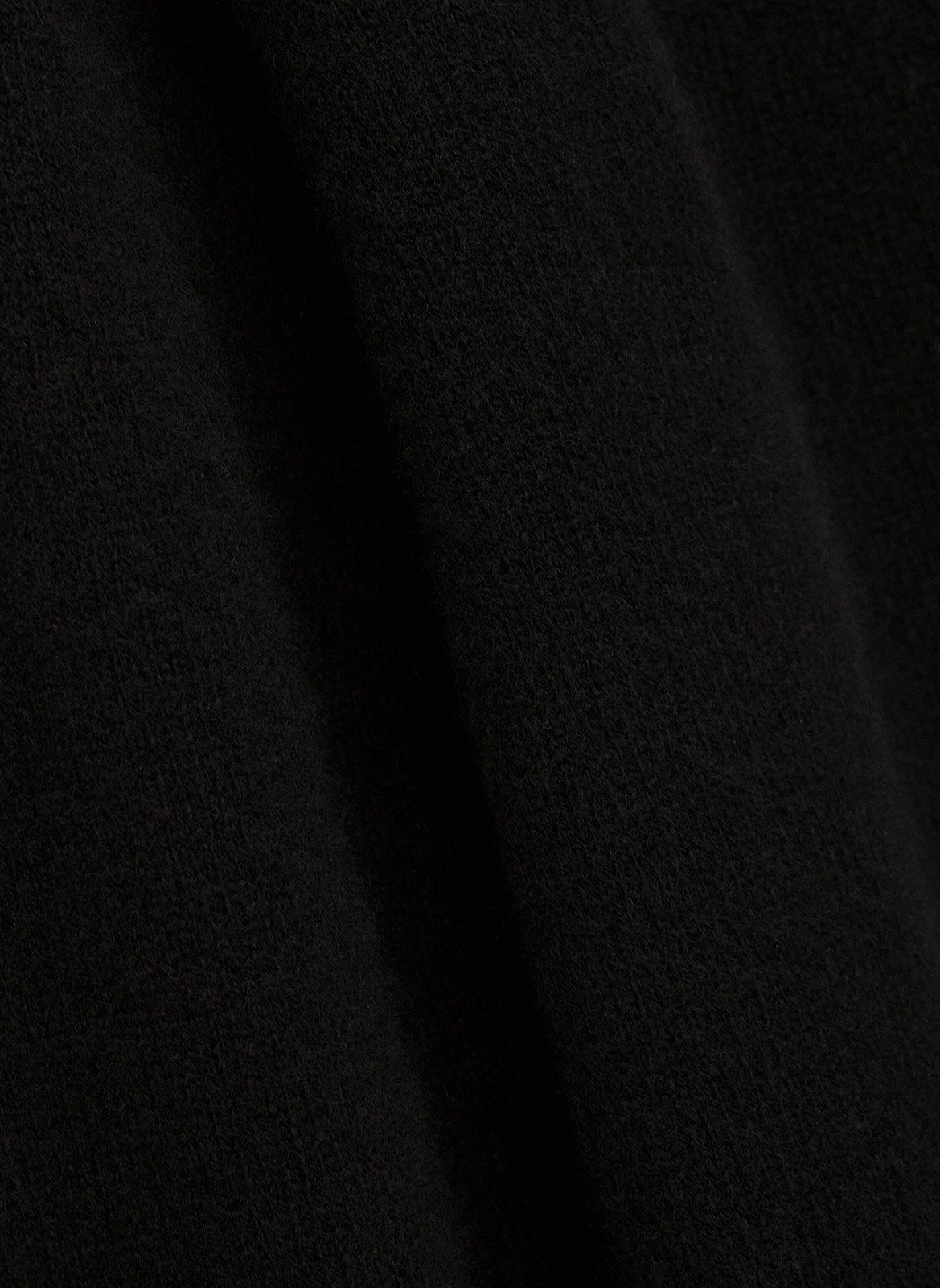 Robe courte col rond en laine BA&SH Noir