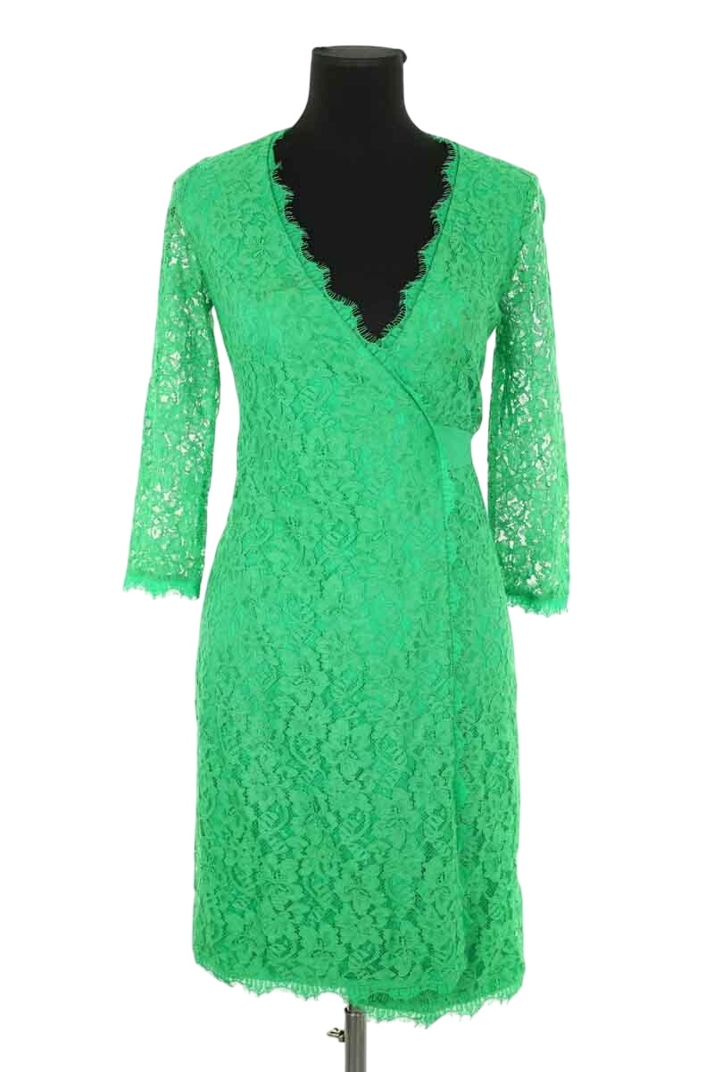 Dress DIANE VON FURSTENBERG - Seconde Main Green
