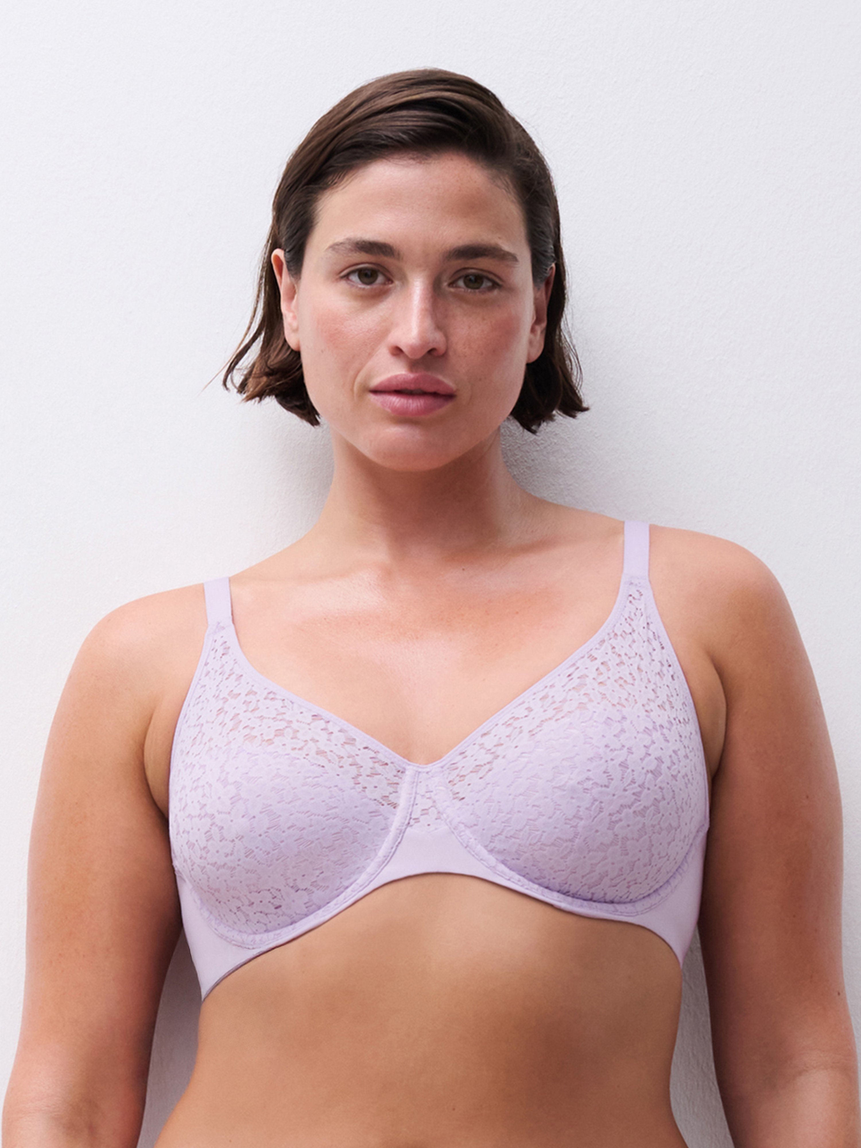 Moulded full-cup bra CHANTELLE Purple