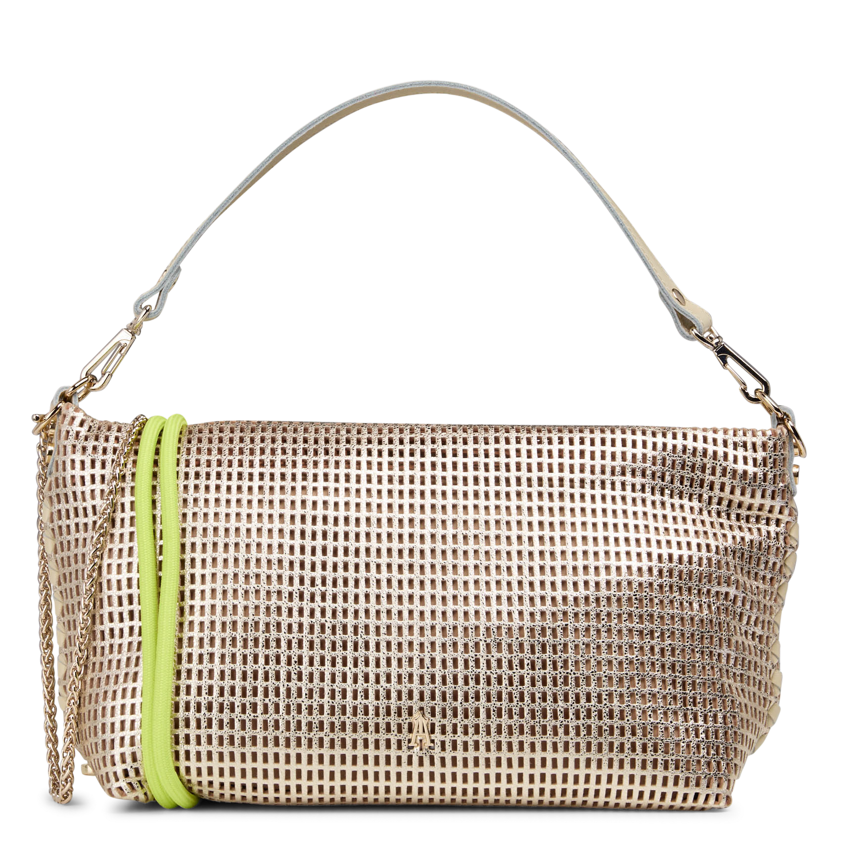 Sac porté épaule en cuir  CRAIE STUDIO Doré