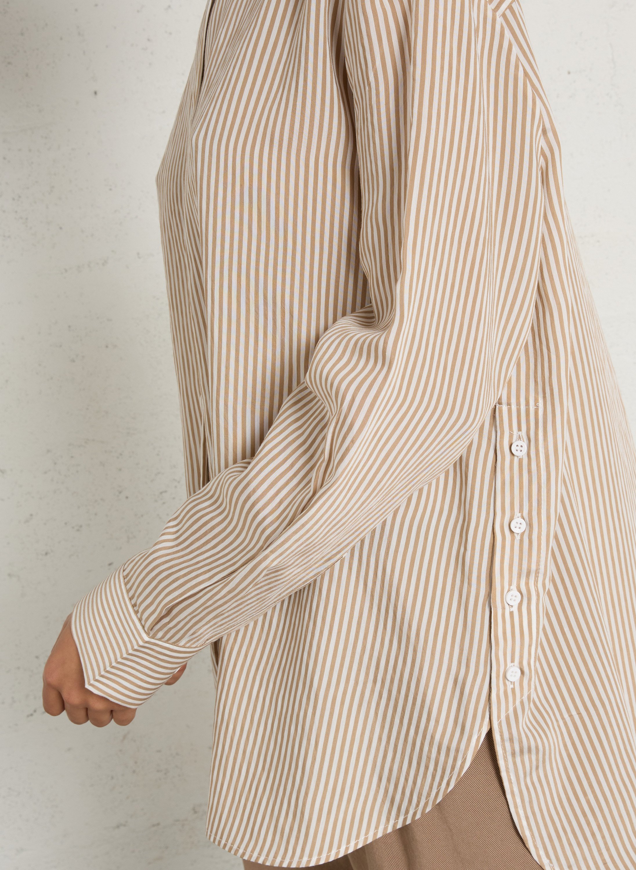 Loose shirt with fine stripes IMPERIAL Multicolored