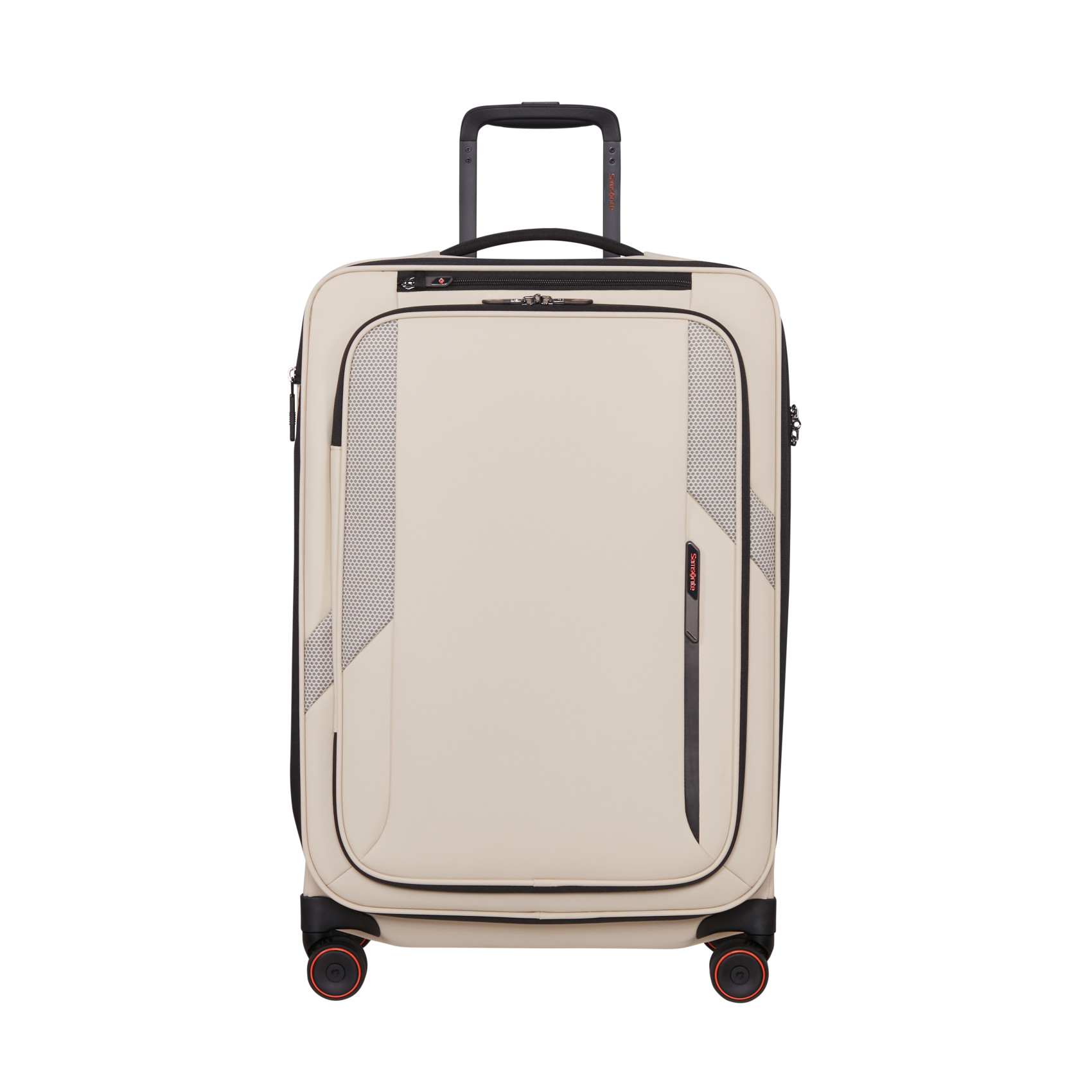 Glazed 4-Wheel Medium Suitcase SAMSONITE Beige
