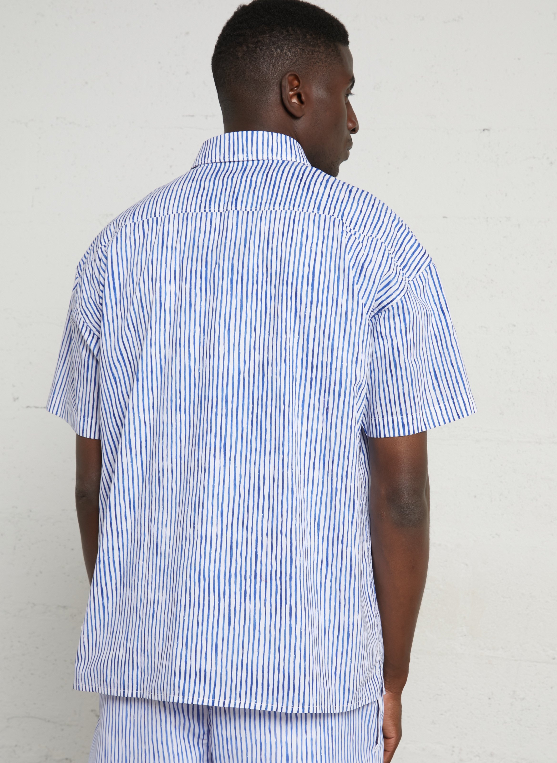 Chemise oversize en coton NAPAPIJRI Bleu