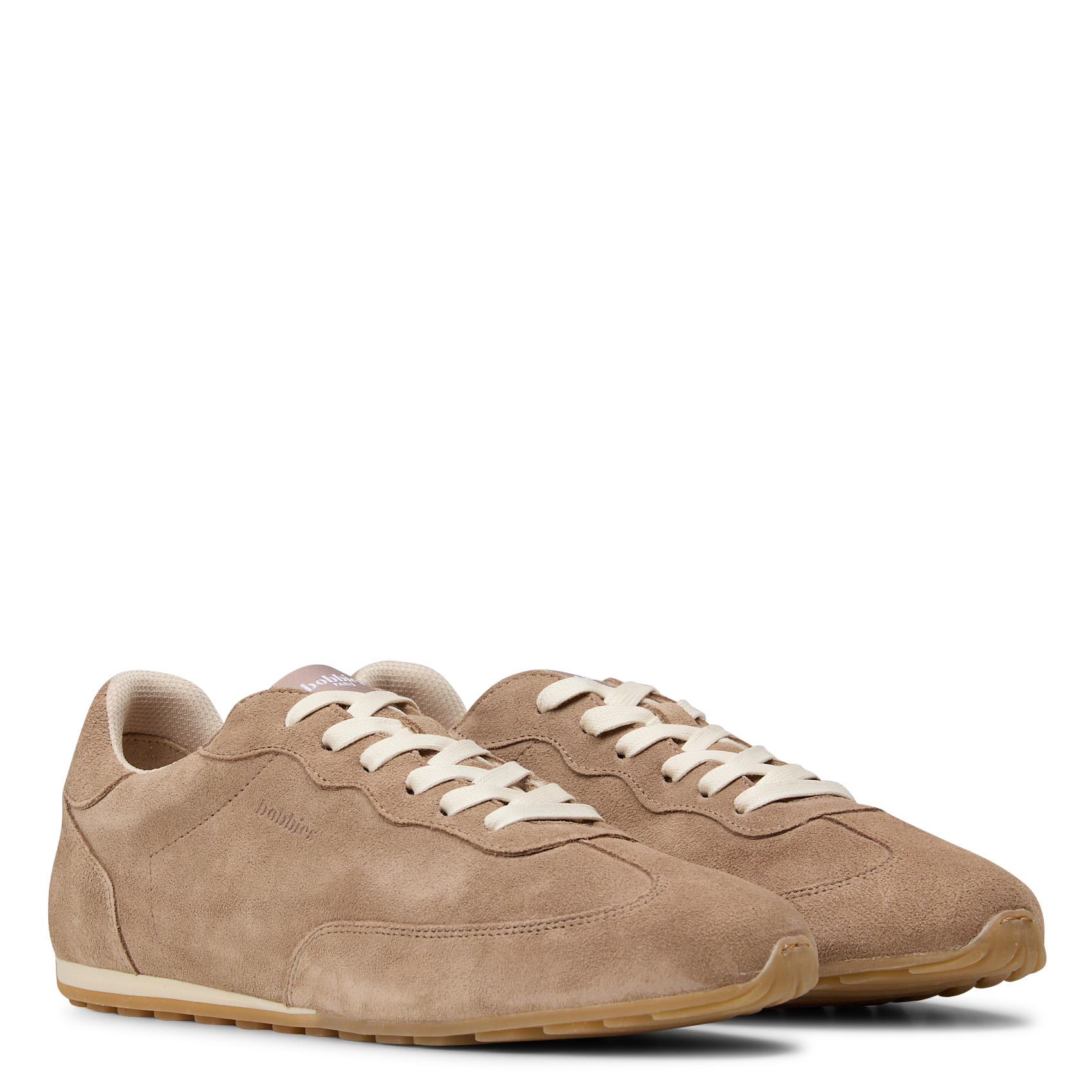 Low suede trainers  BOBBIES Brown