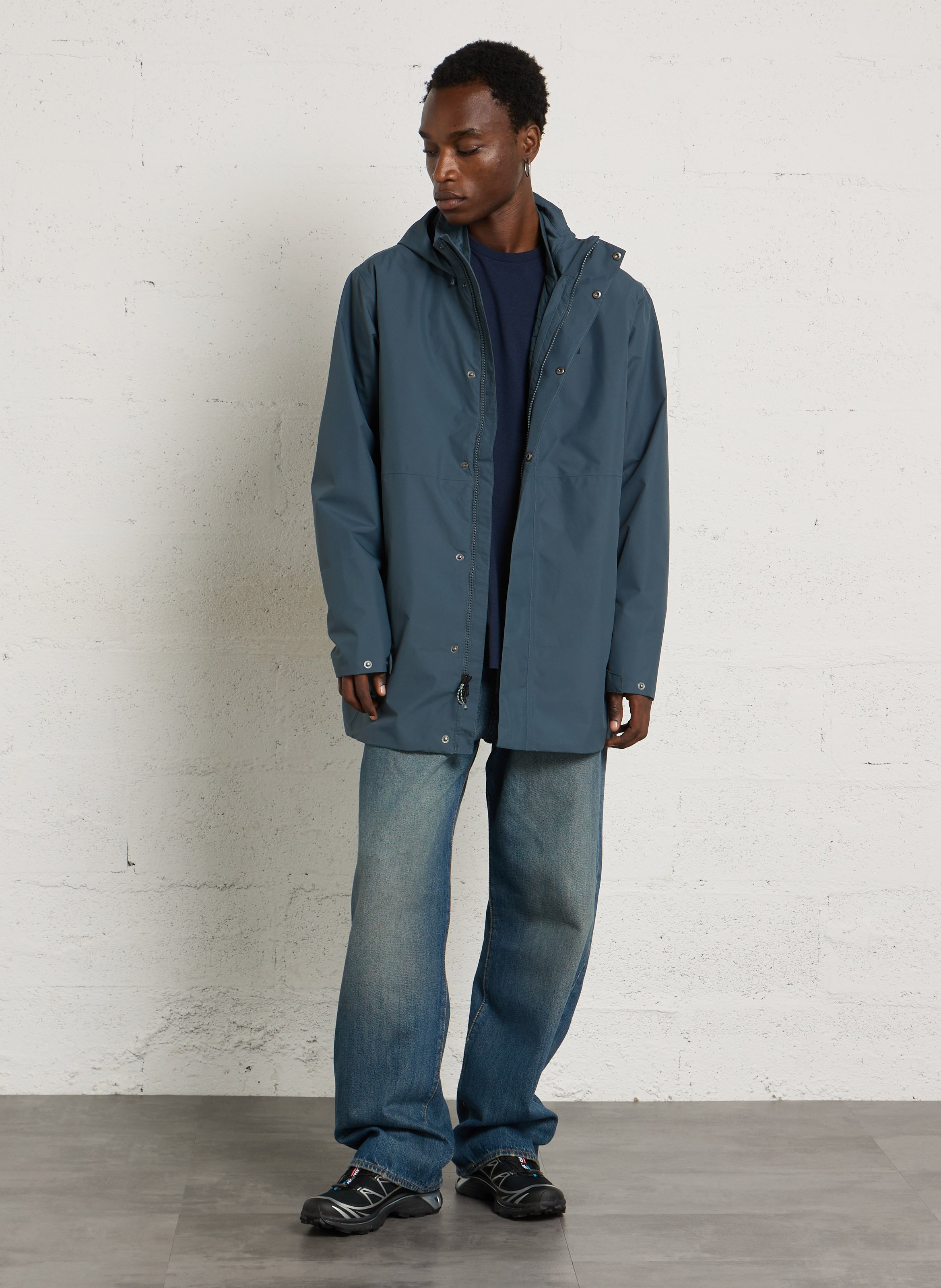 Oversized parka met capuchon PATAGONIA Blauw