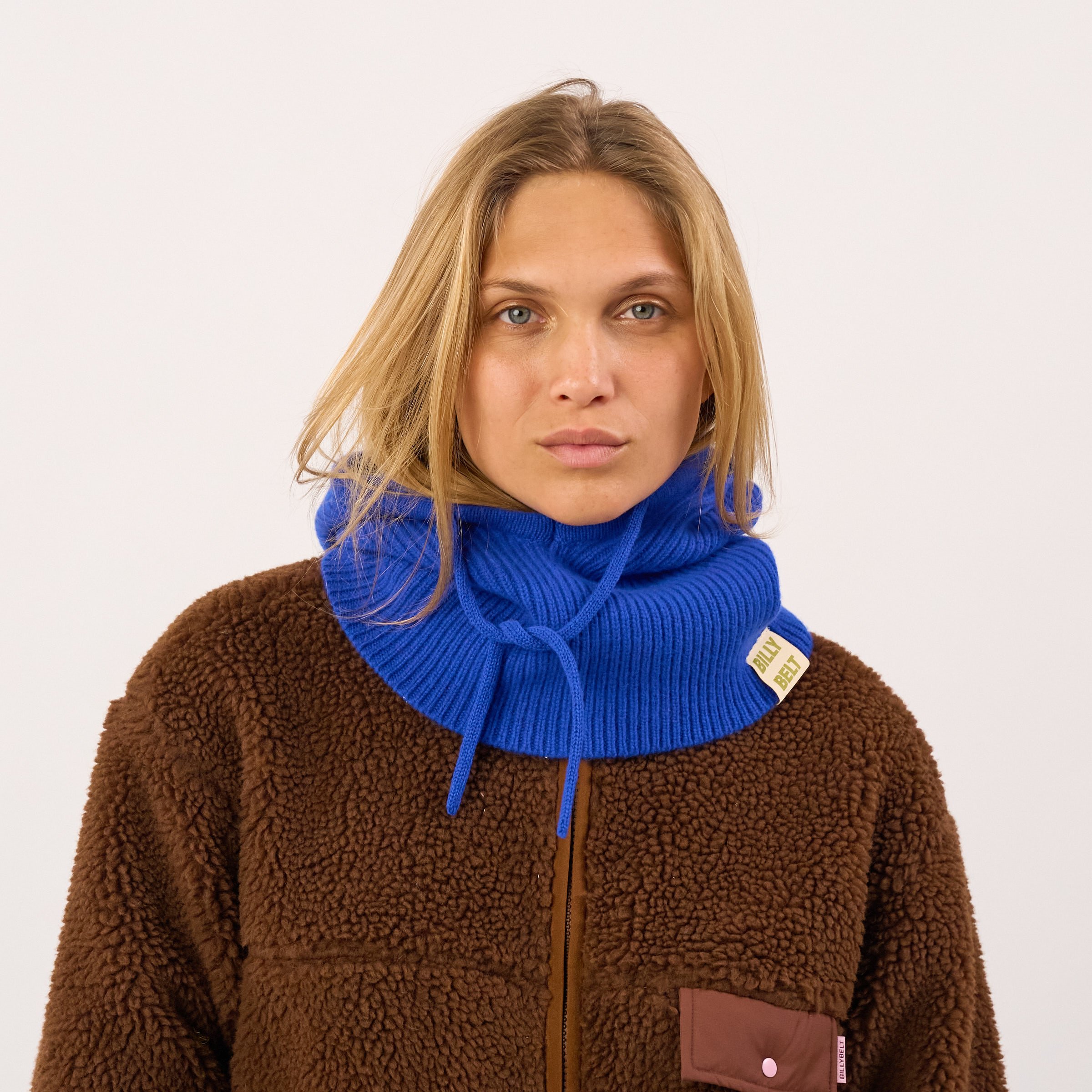 Wool balaclava BILLYBELT Blue