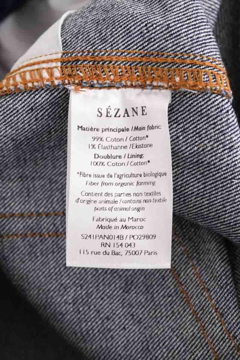 Straight jeans SEZANE - Seconde main Blue
