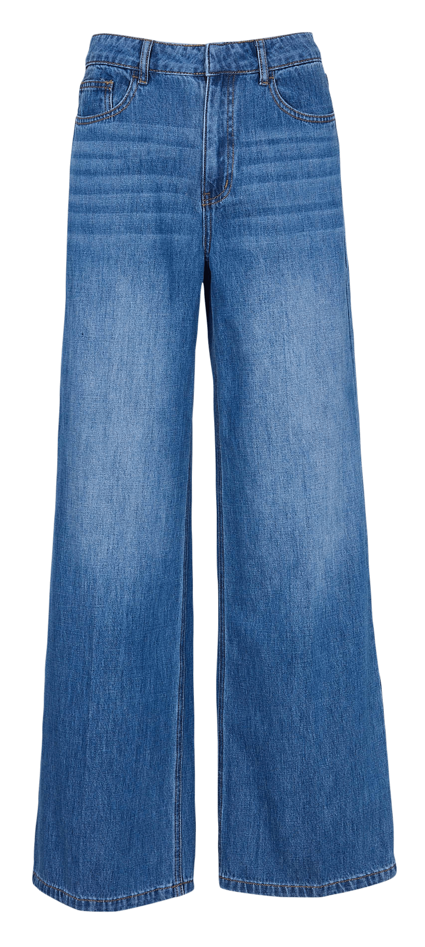 Straight Cut Jeans aus Baumwolle KOOKAI Blau