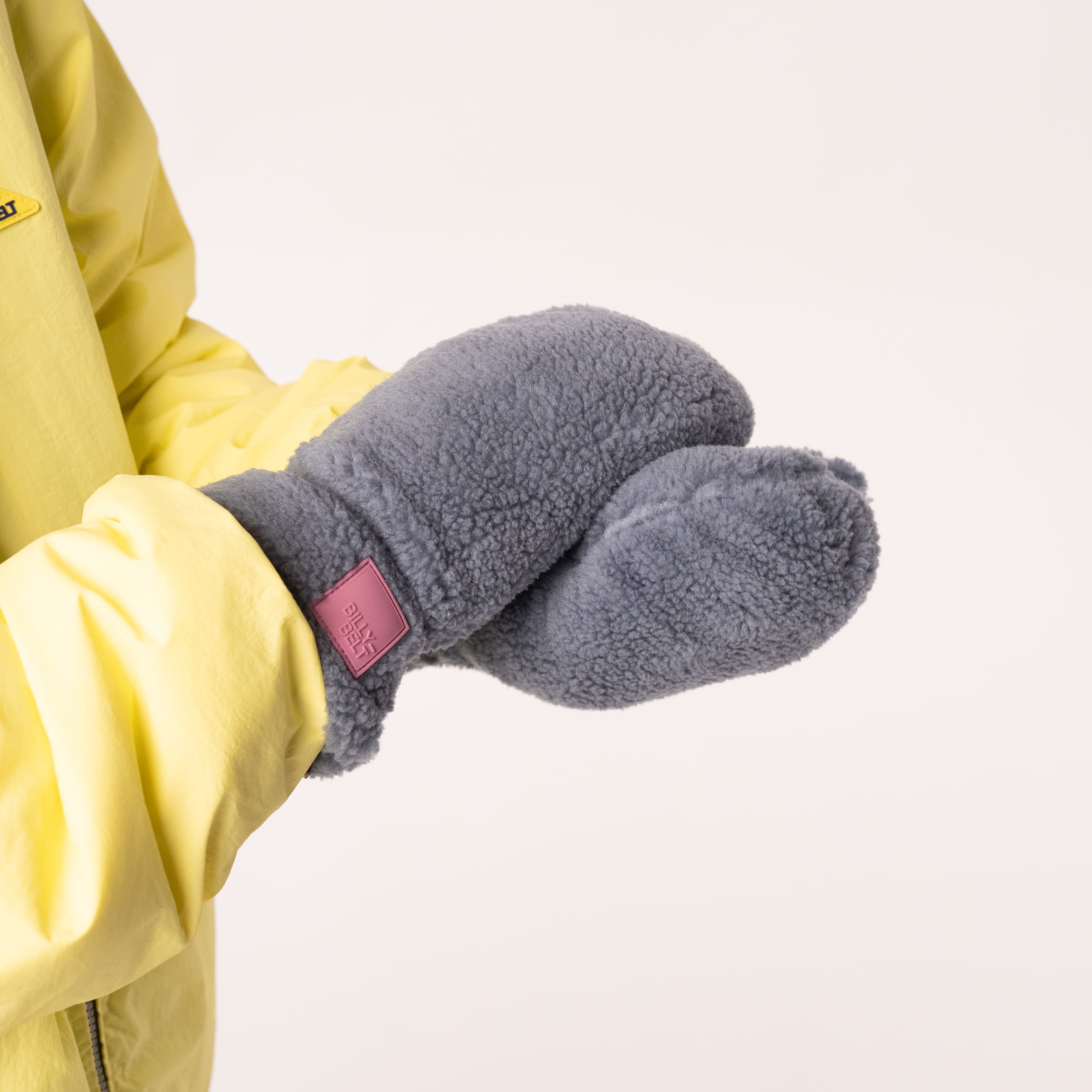 Polar sherpa mittens | Blue BILLYBELT Women