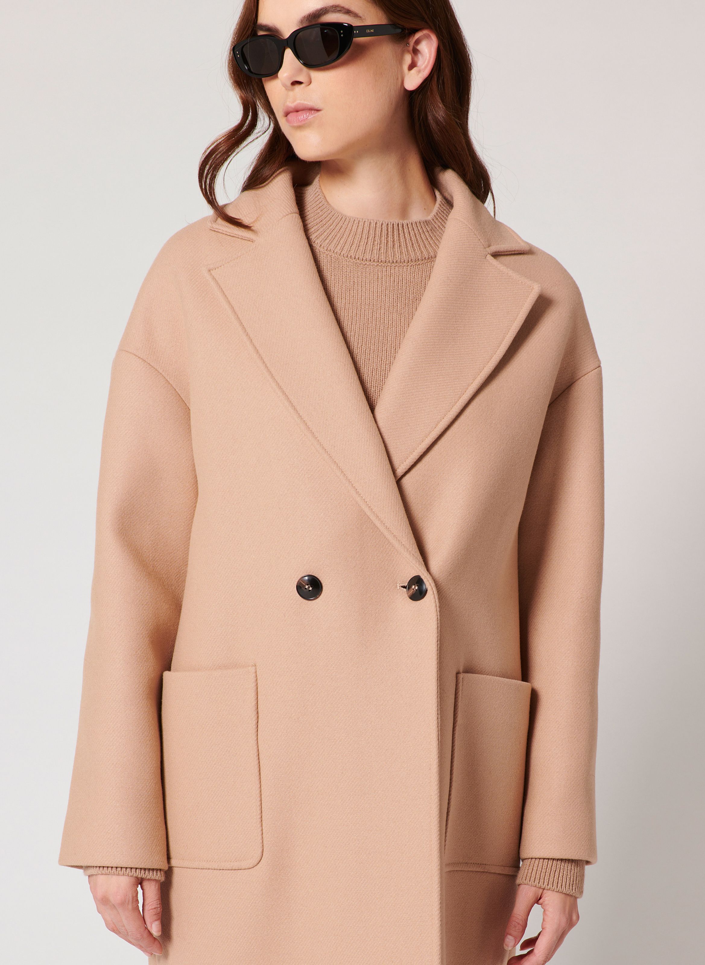 Zapa best sale manteau camel