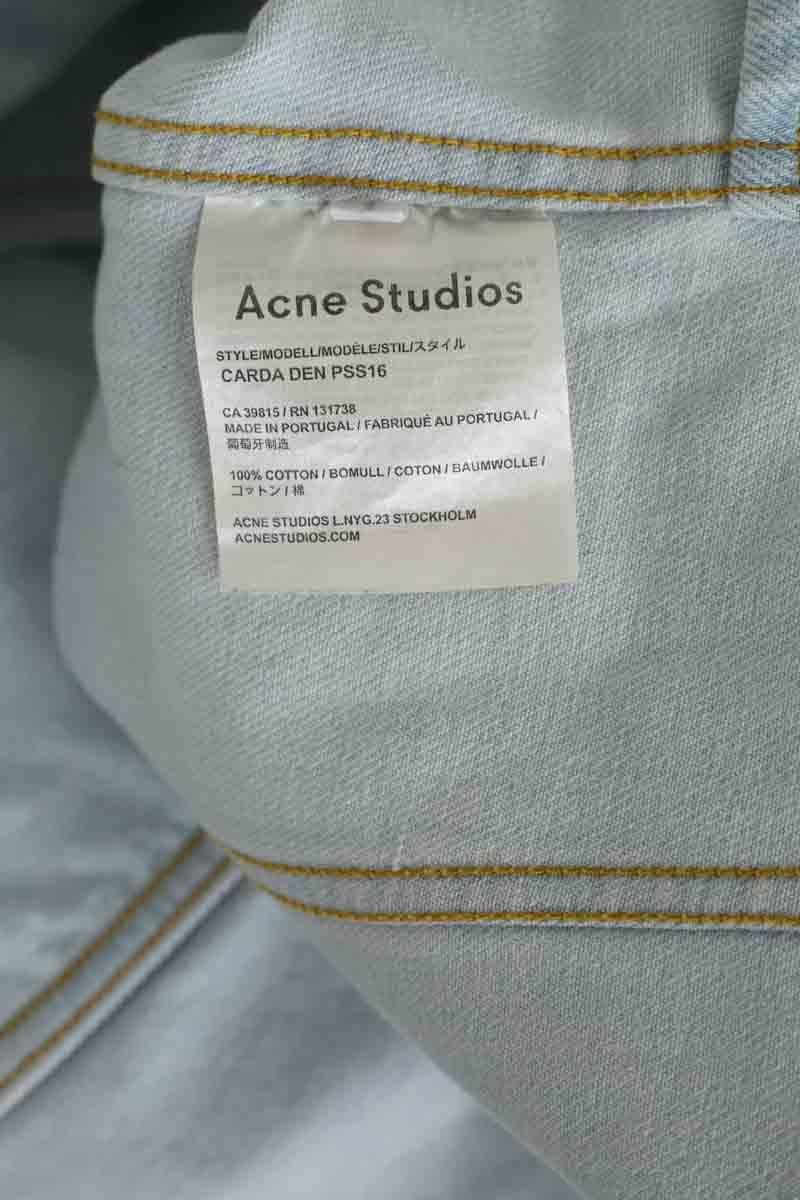 Cotton dress ACNE STUDIOS - Seconde Main Blue