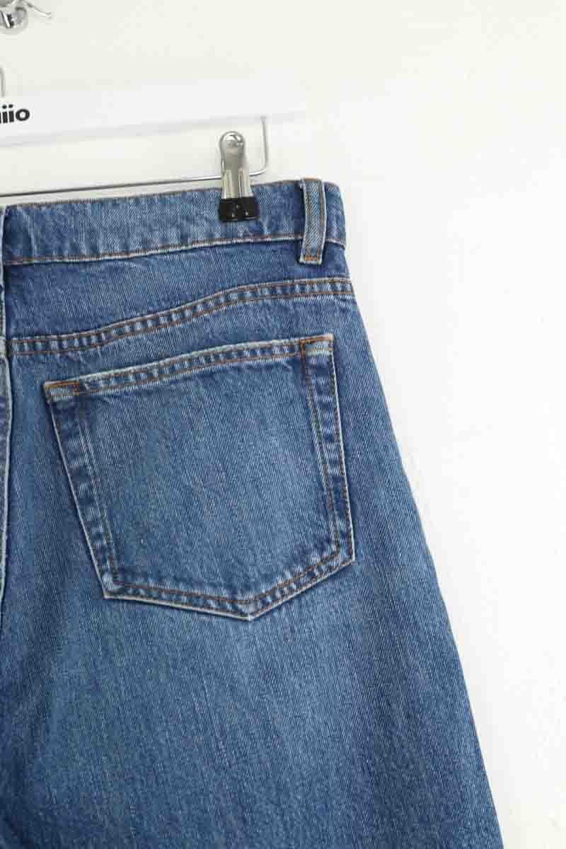 Cotton straight jeans IRO - Seconde Main Blue