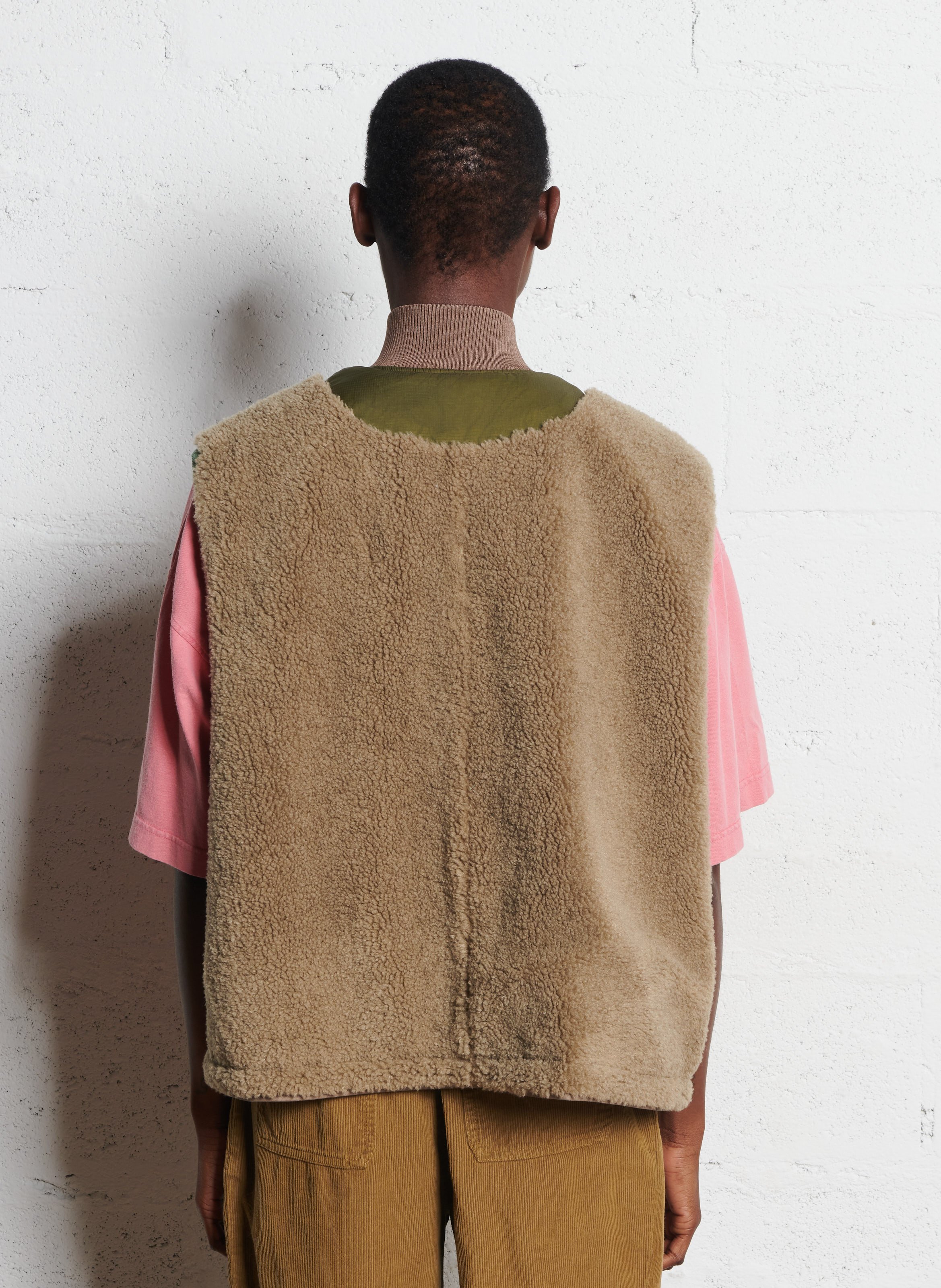 Oversized omkeerbare jas BELLEROSE Groen