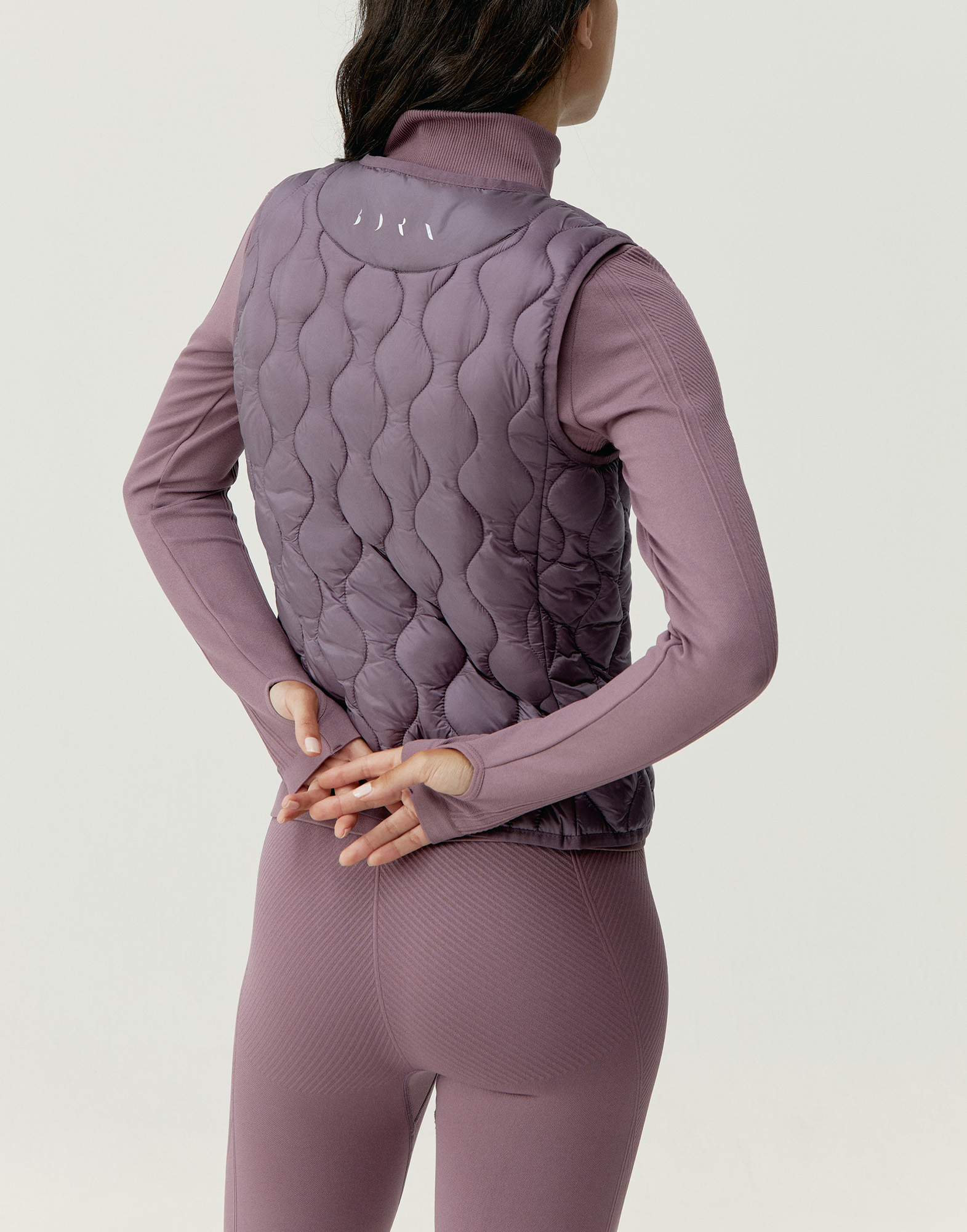 Veste de sport zippée performance athleisure kenal BORN Violet