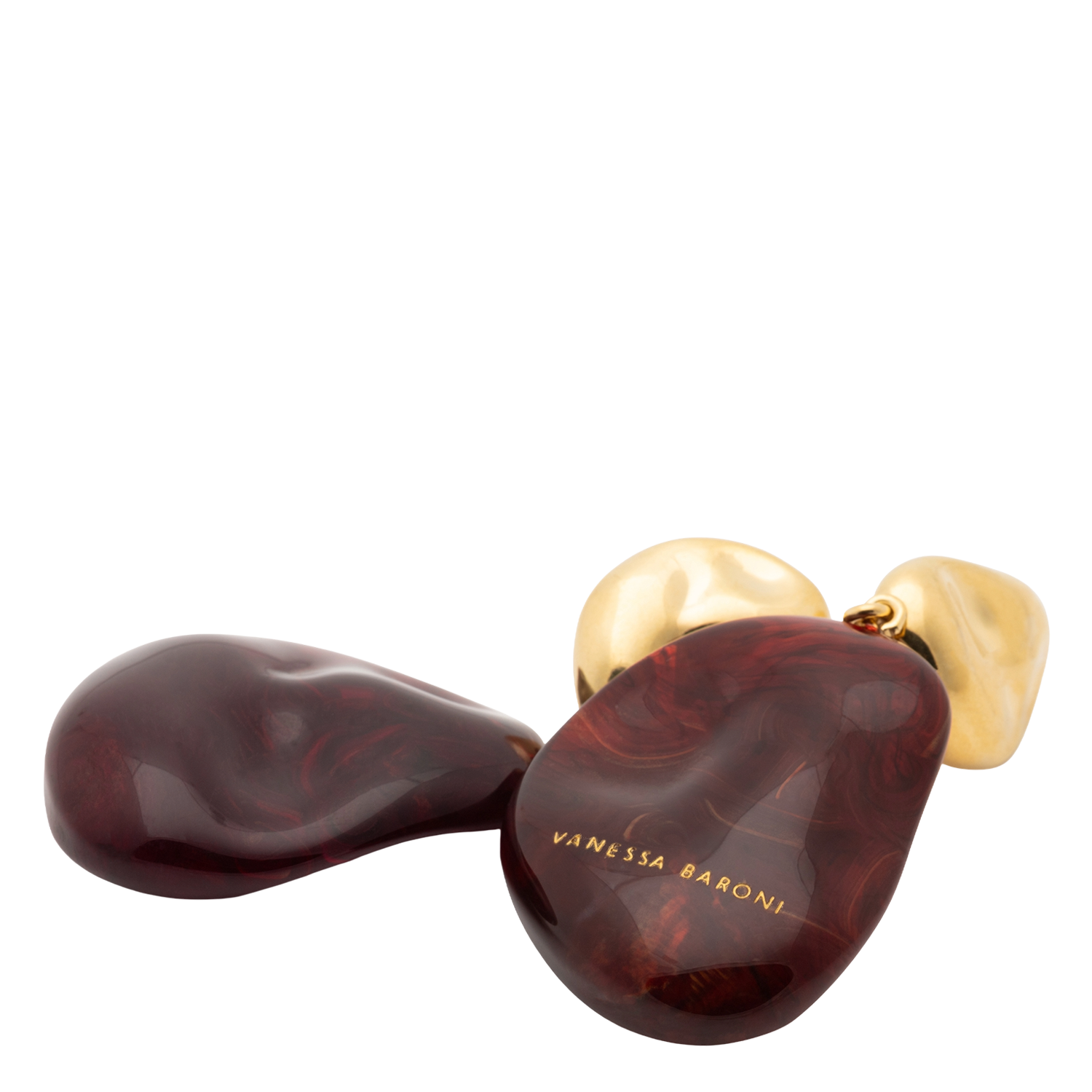 Fantasie Hängende Ohrringe VANESSA BARONI Rot