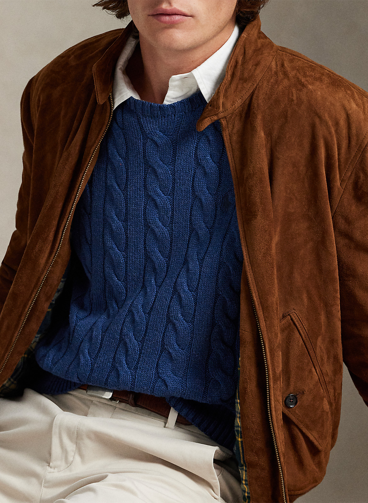 Cotton round-neck sweater  POLO RALPH LAUREN Blue