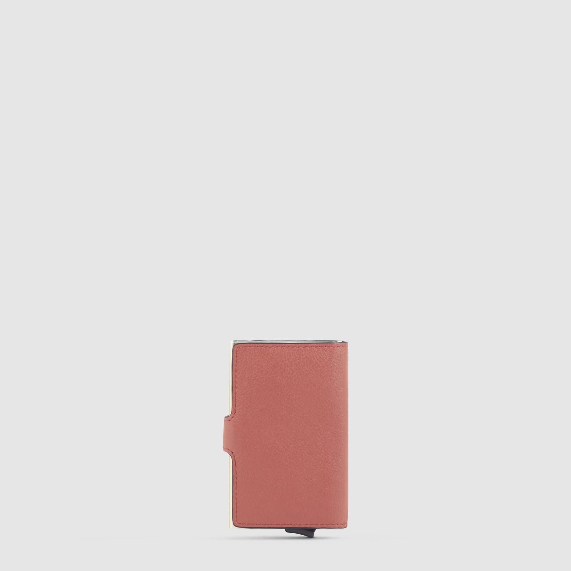 Automatic pop-up cardholder Orange