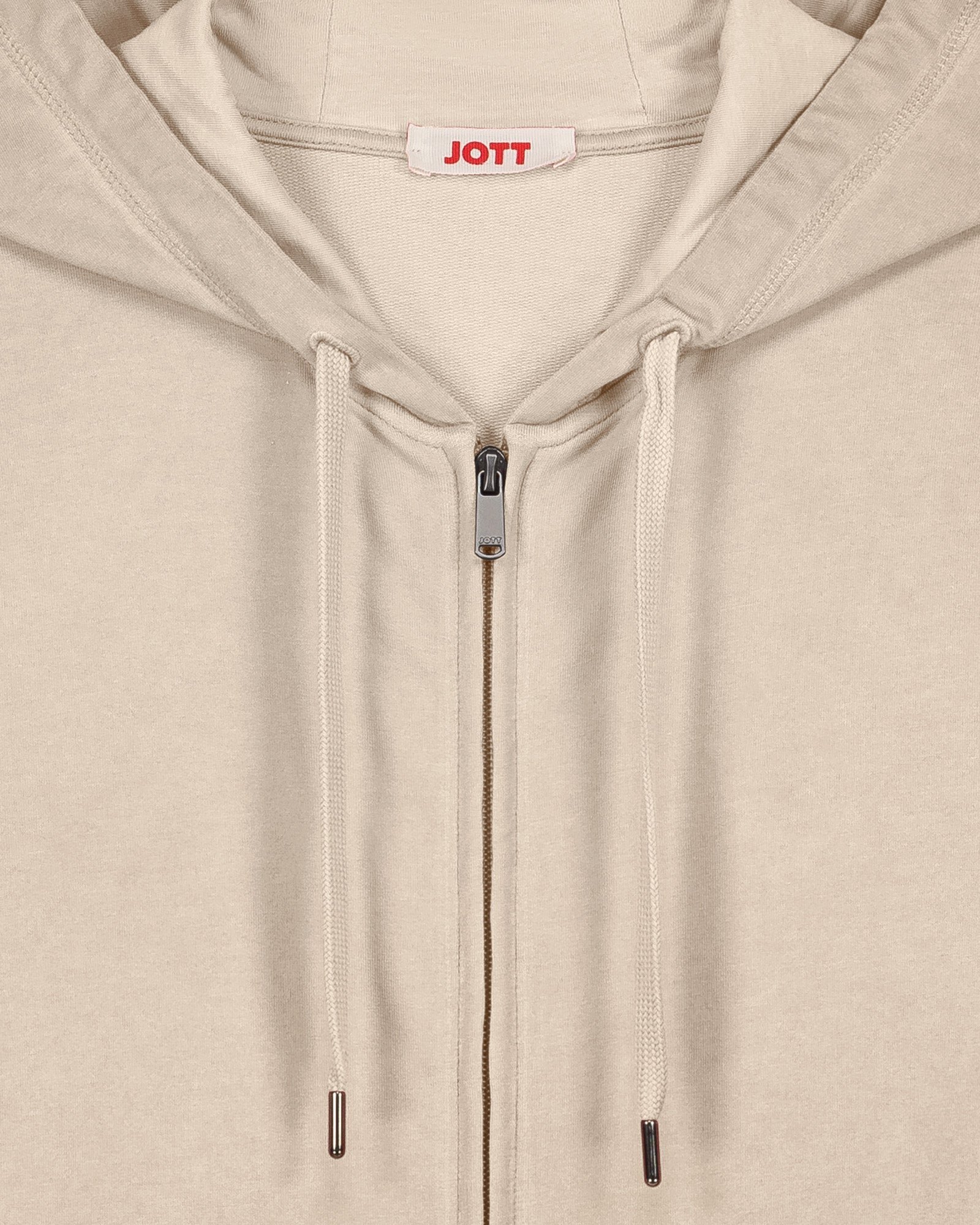 Sima hooded zip-up jacket JOTT White