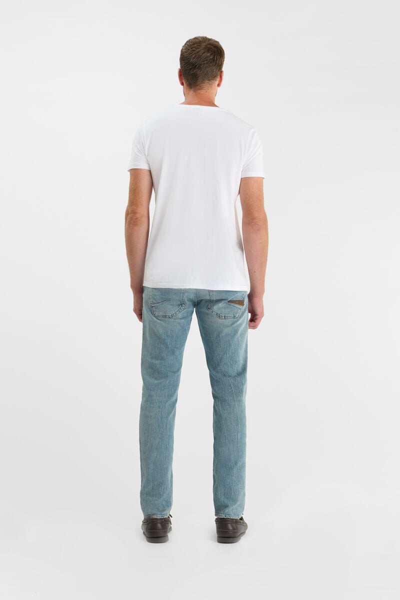 Slim stretch jeans, length 34 LE TEMPS DES CERISES Blue