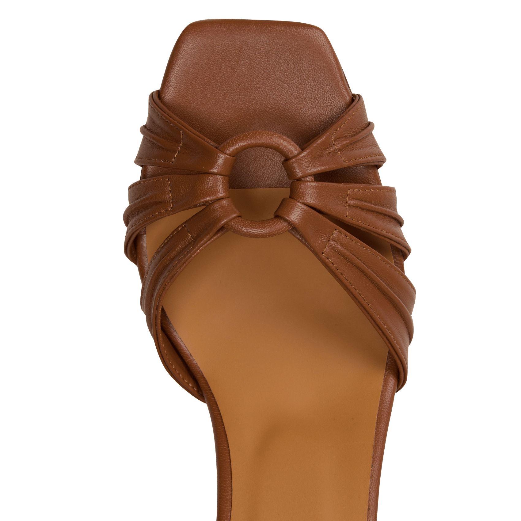 Hohe Ledersandalen BOBBIES Braun